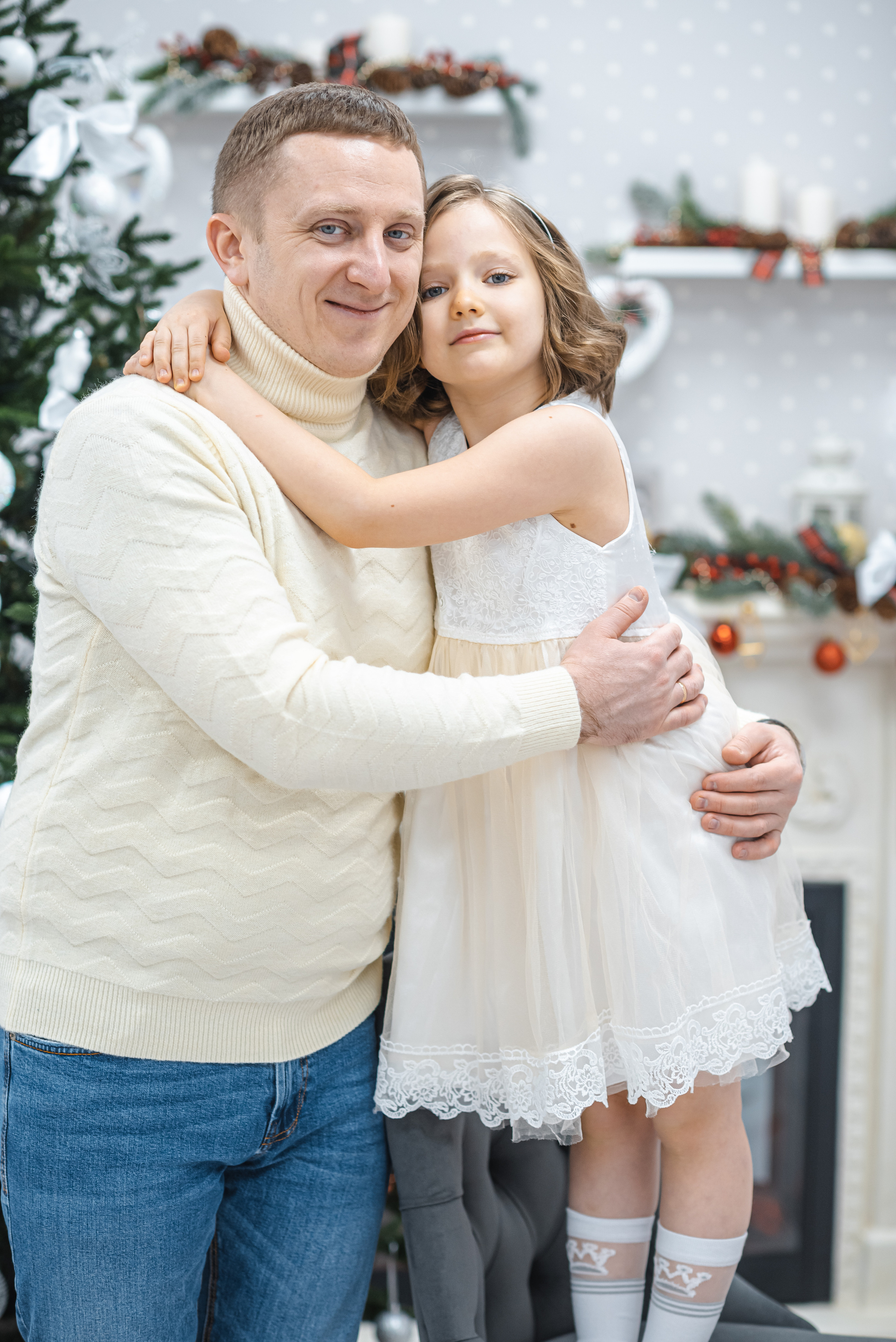 Новогодние семейный фотографии. Семейный и детский фотограф в Новосибирске Доронина Ольга