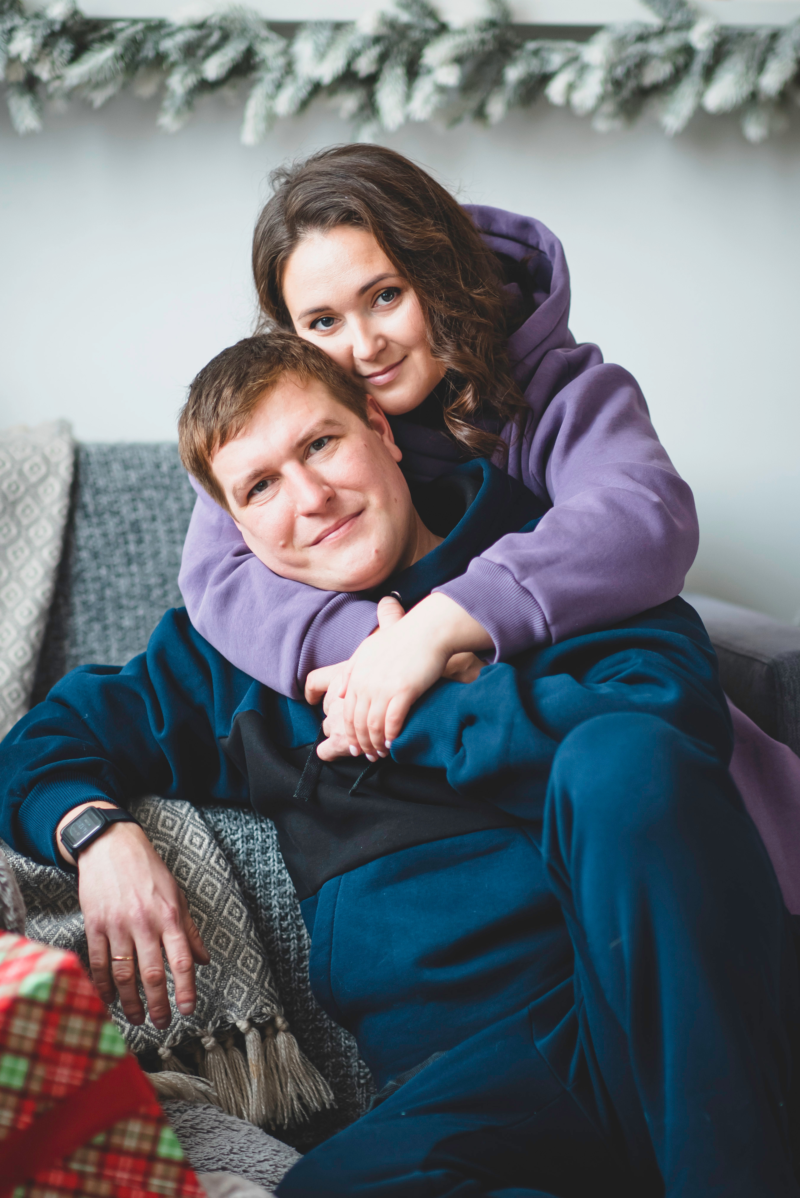 Перед Новым Годом. Фотосессия семейная в фотостудии. Семейный и детский фотограф в Новосибирске Доронина Ольга