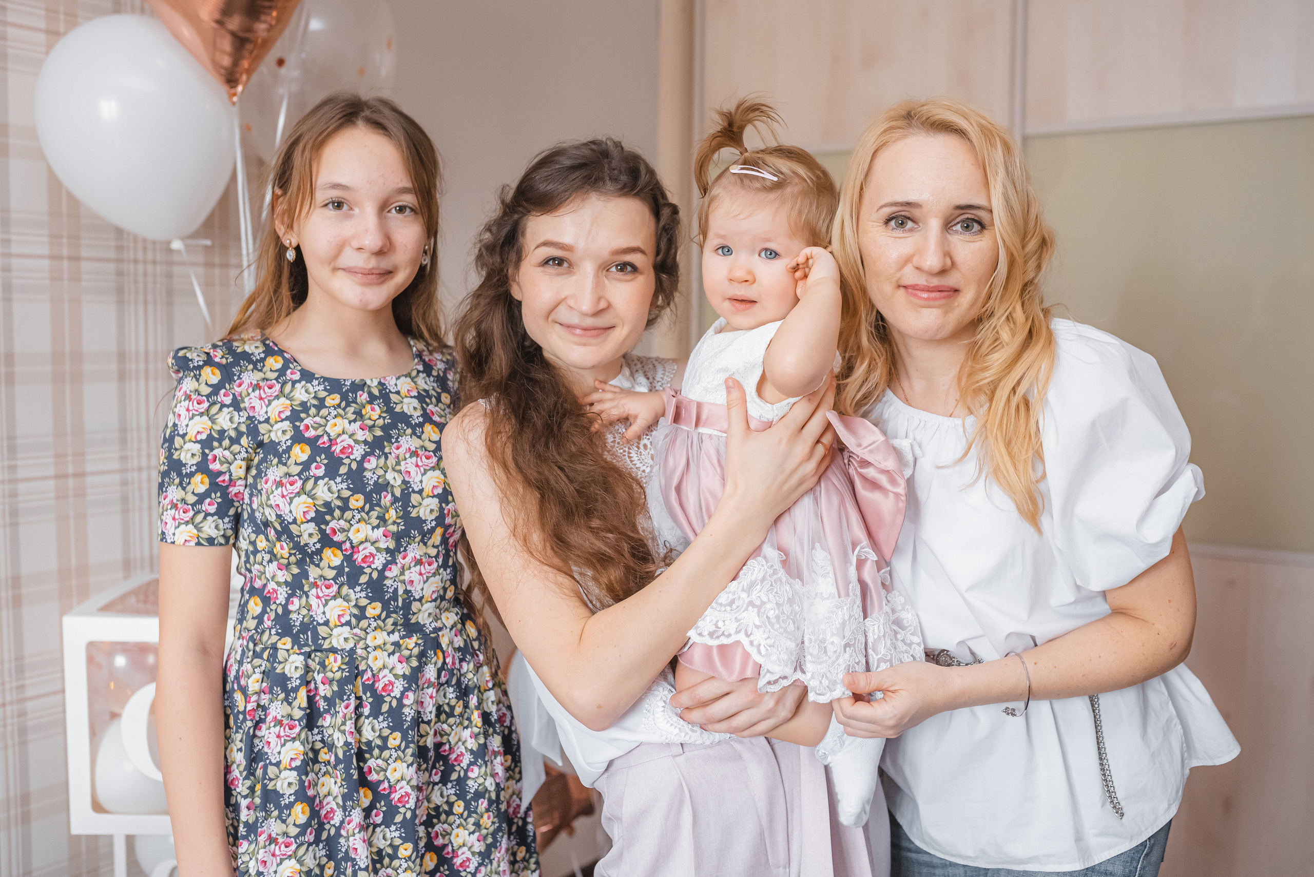 Полине годик. Семейный и детский фотограф в Новосибирске Доронина Ольга