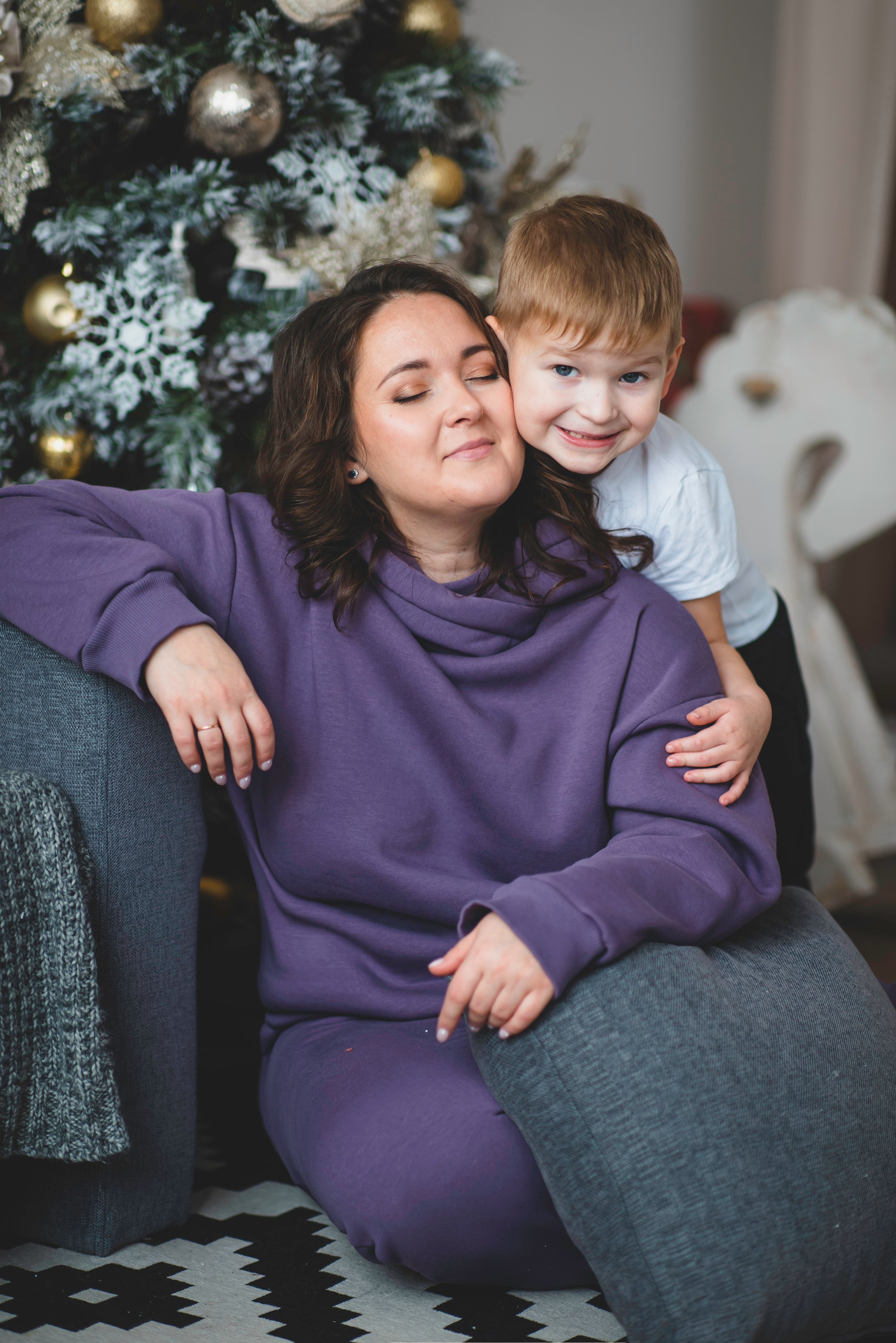 Перед Новым Годом. Фотосессия семейная в фотостудии. Семейный и детский фотограф в Новосибирске Доронина Ольга
