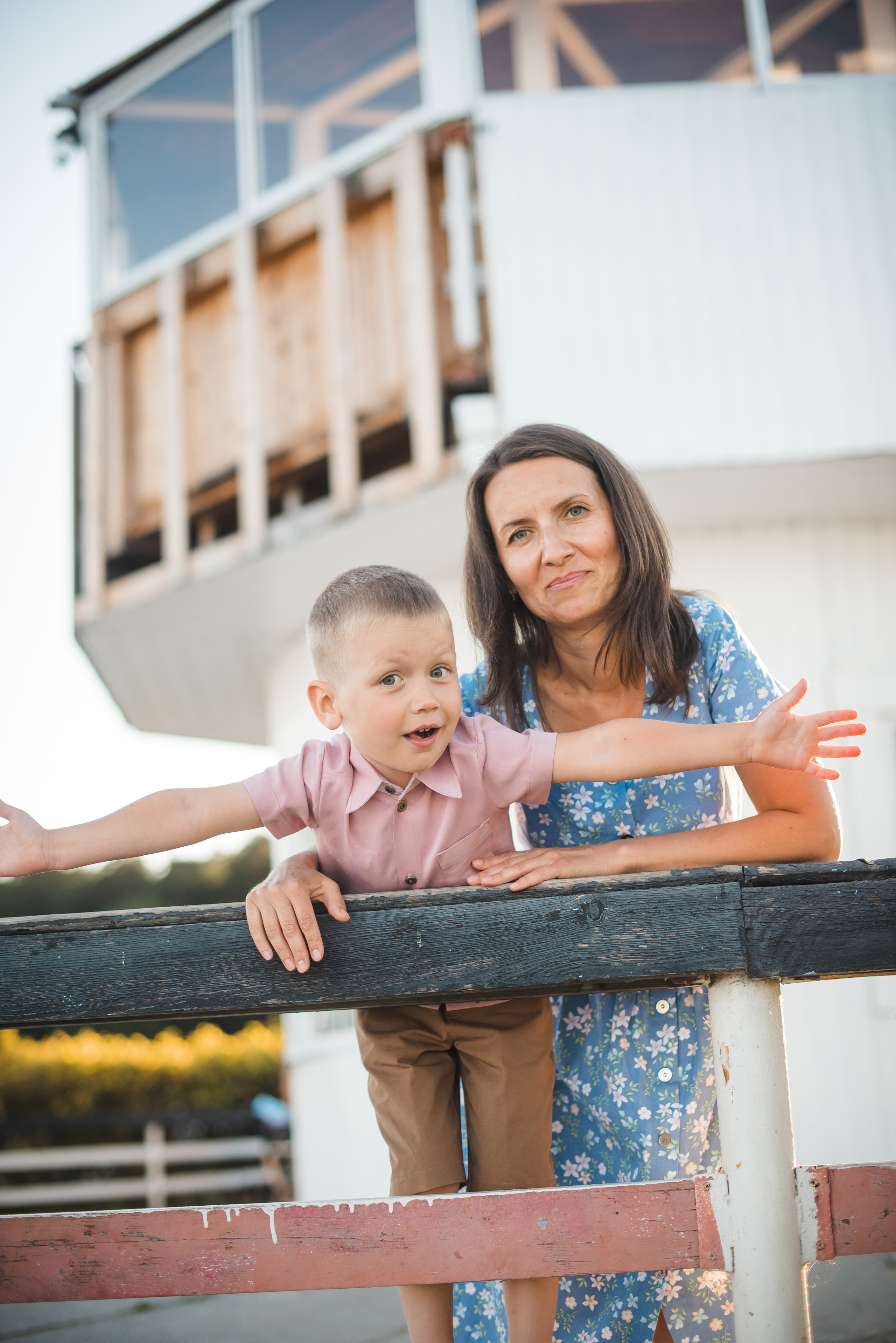 Летний вечер. Татьяна, Денис и Давид. Семейный и детский фотограф в Новосибирске Доронина Ольга