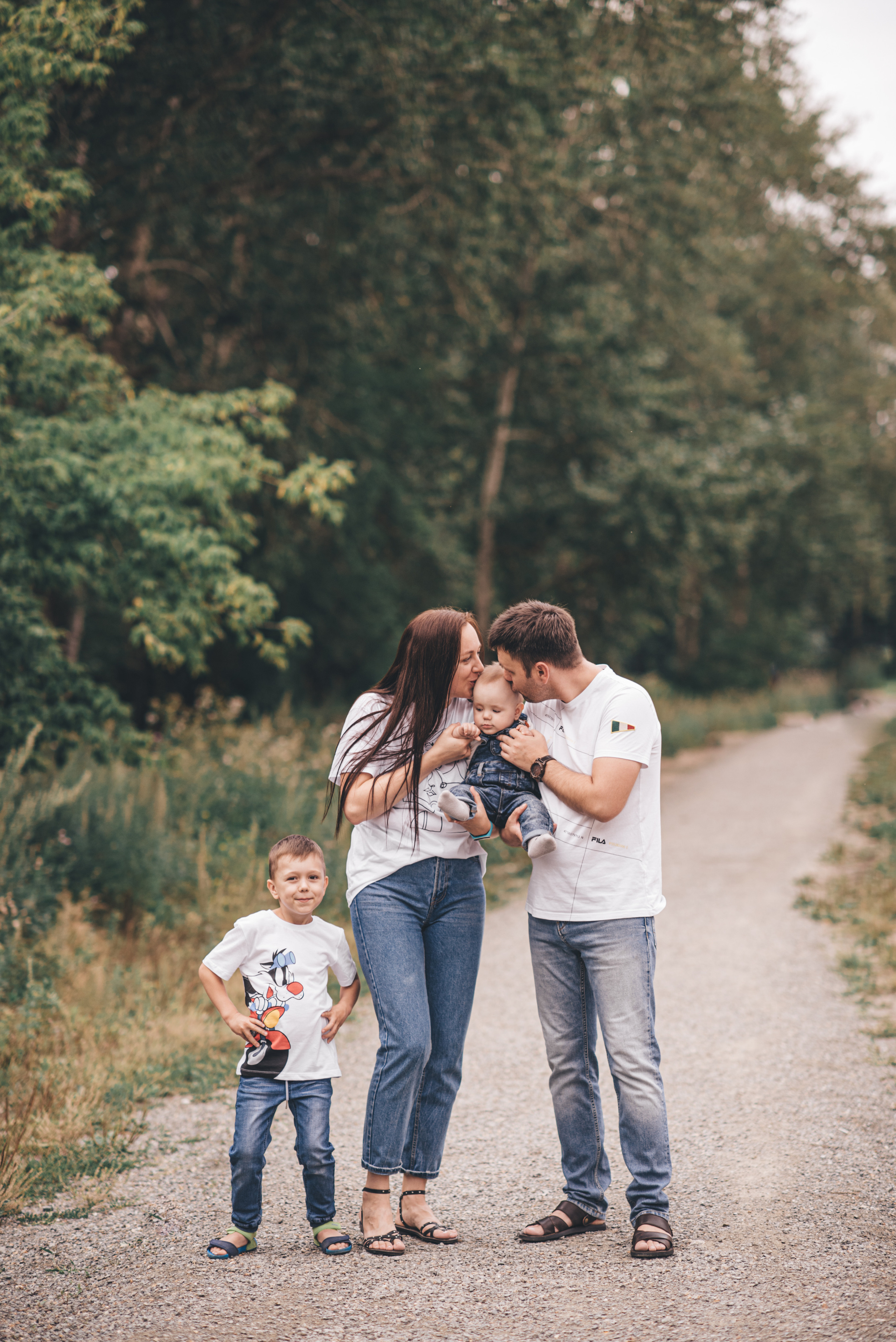 Прогулки за домом. Семейный и детский фотограф в Новосибирске Доронина Ольга