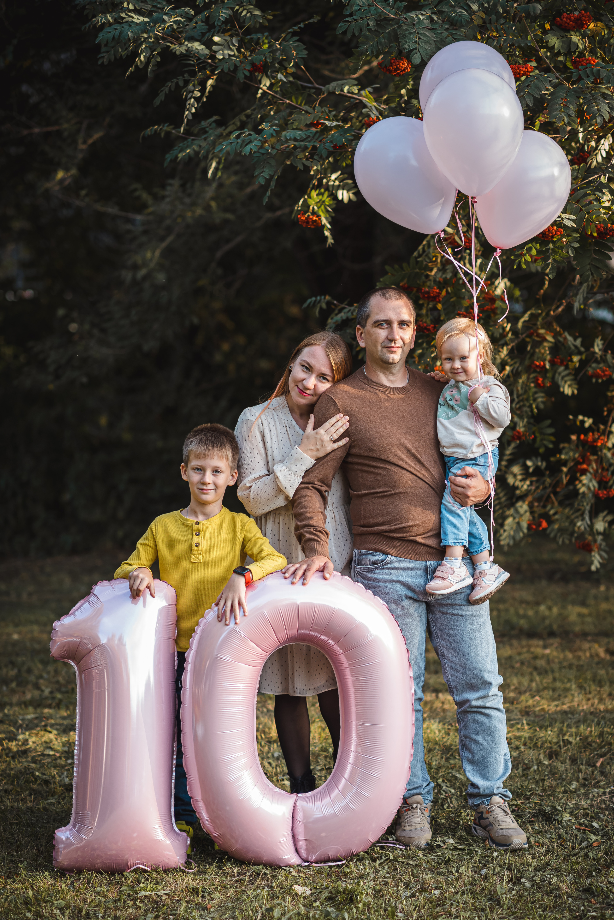 Вместе 10 лет. Семейный и детский фотограф в Новосибирске Доронина Ольга