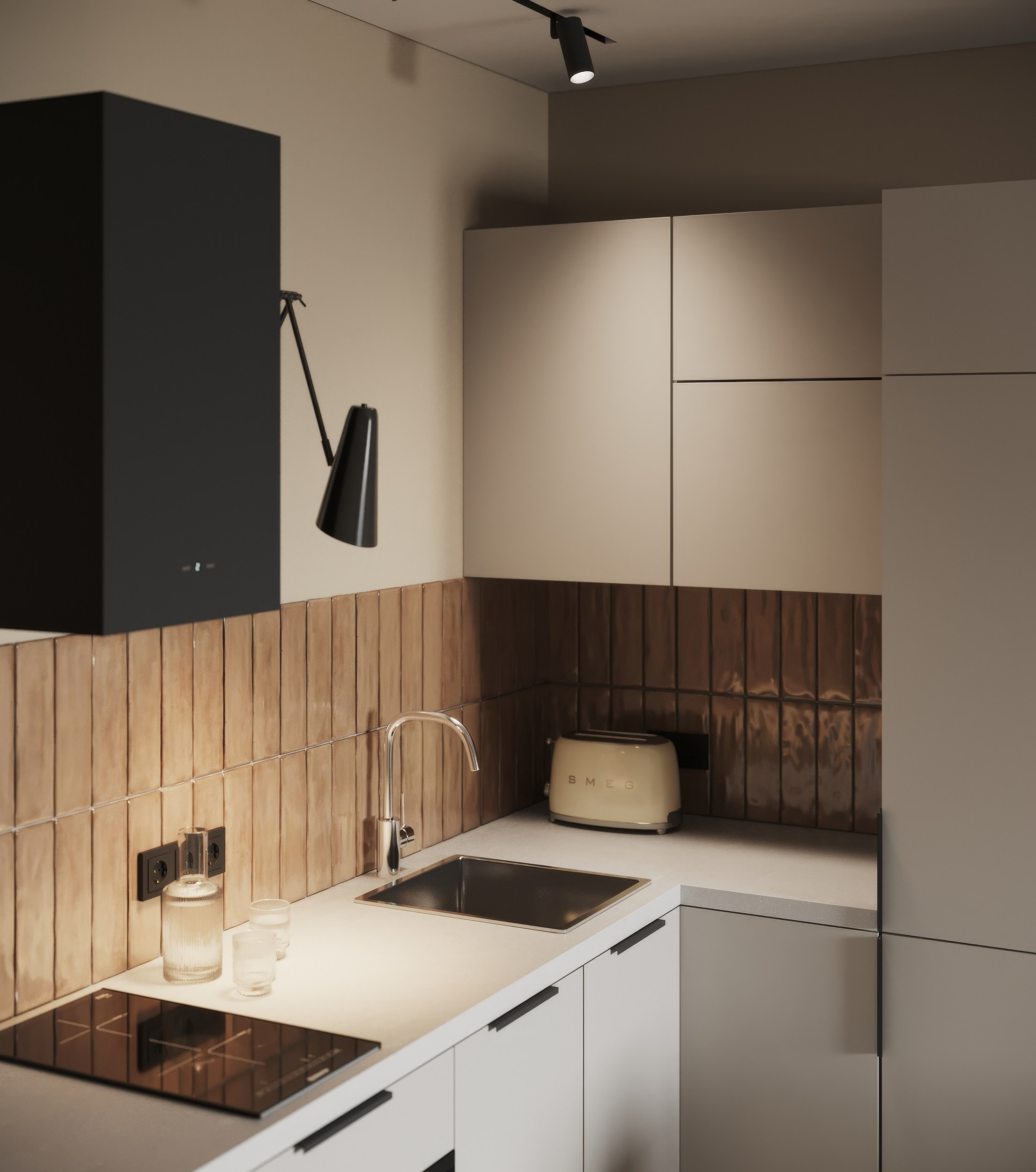 Визуализация интерьера квартиры в Пскове. 3d визуализатор marybond3d