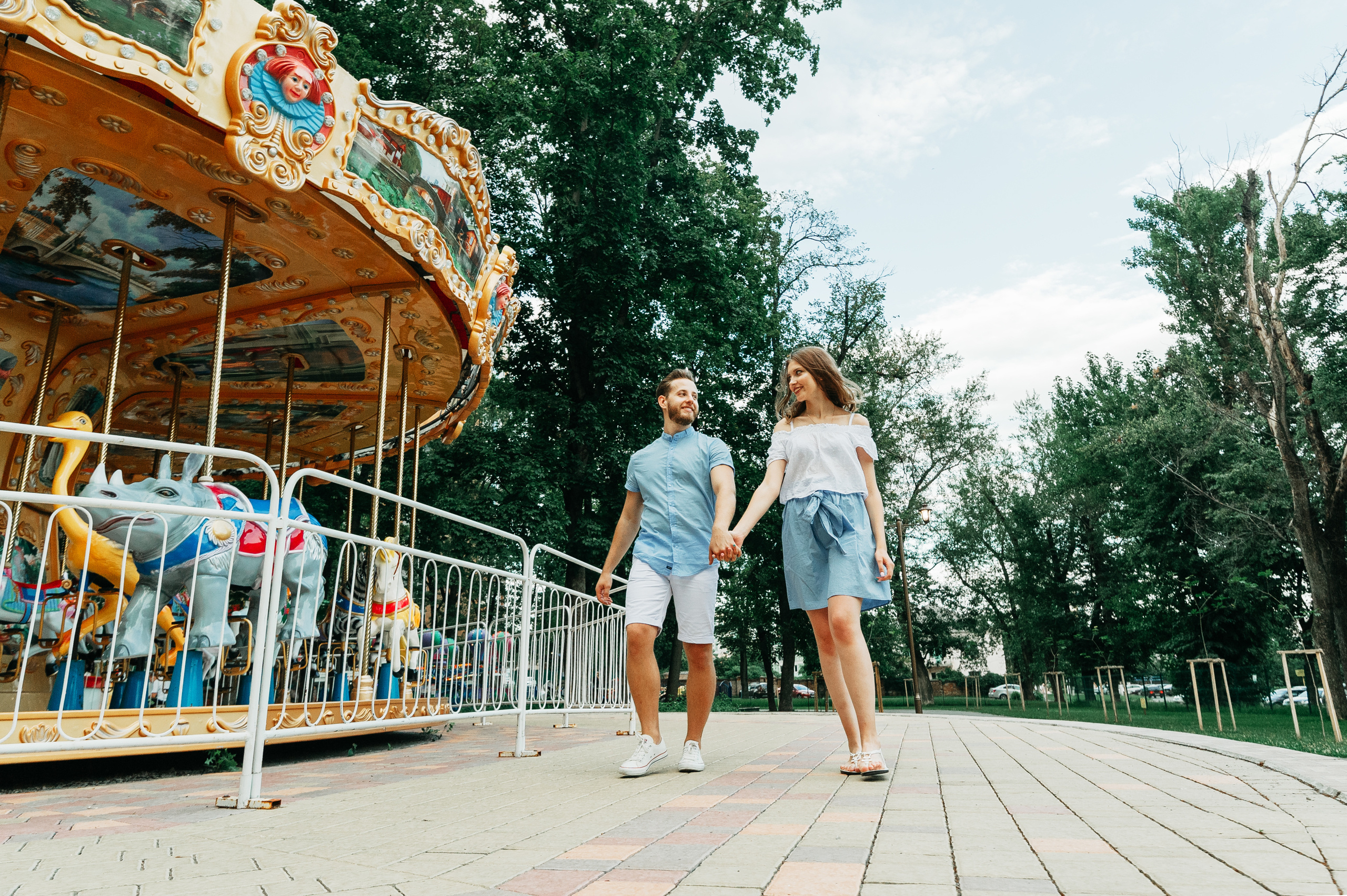 Двое, карусель и сахарная вата. Фотограф в Белгороде Александр Архипов
