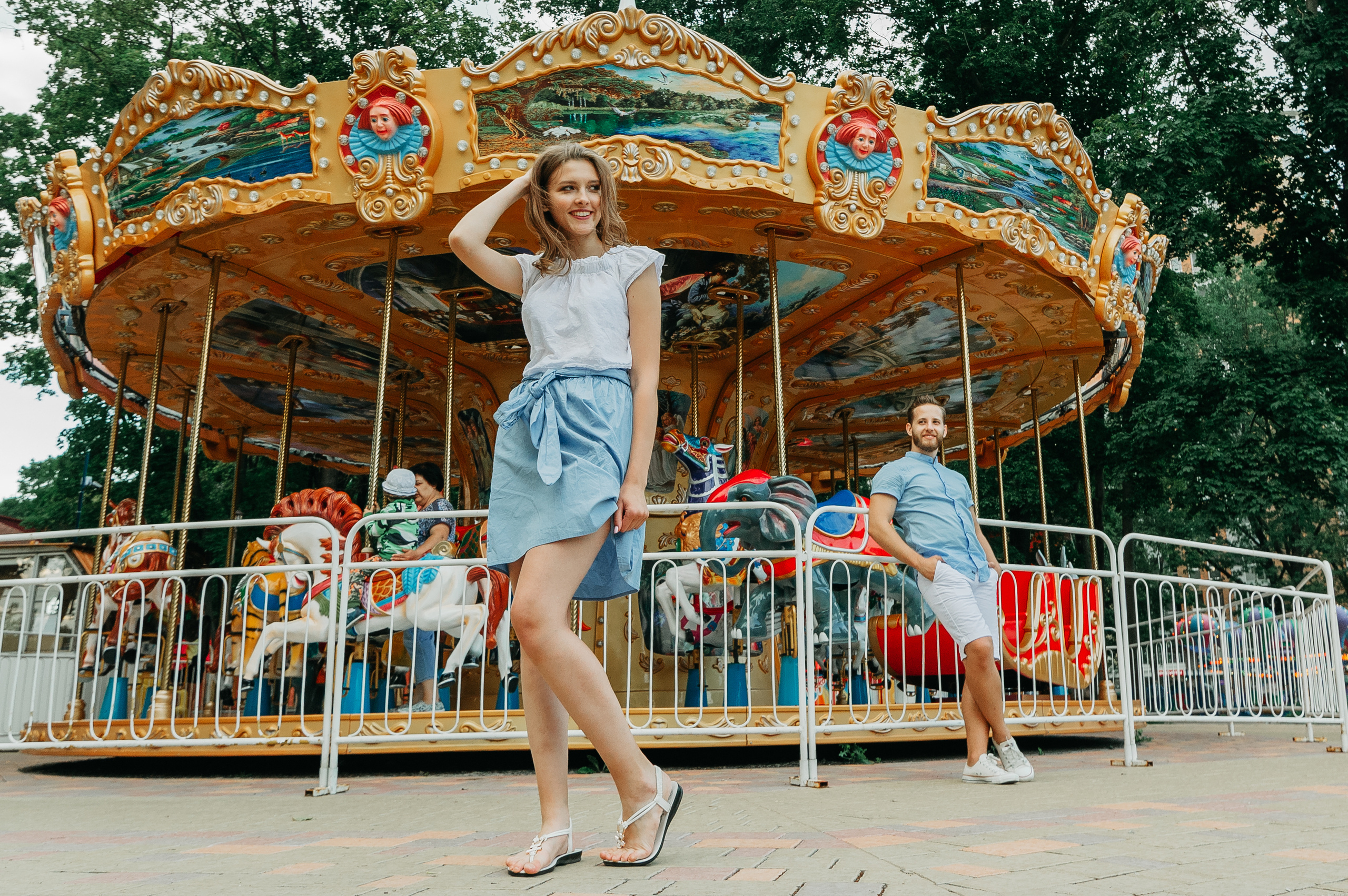 Двое, карусель и сахарная вата. Фотограф в Белгороде Александр Архипов