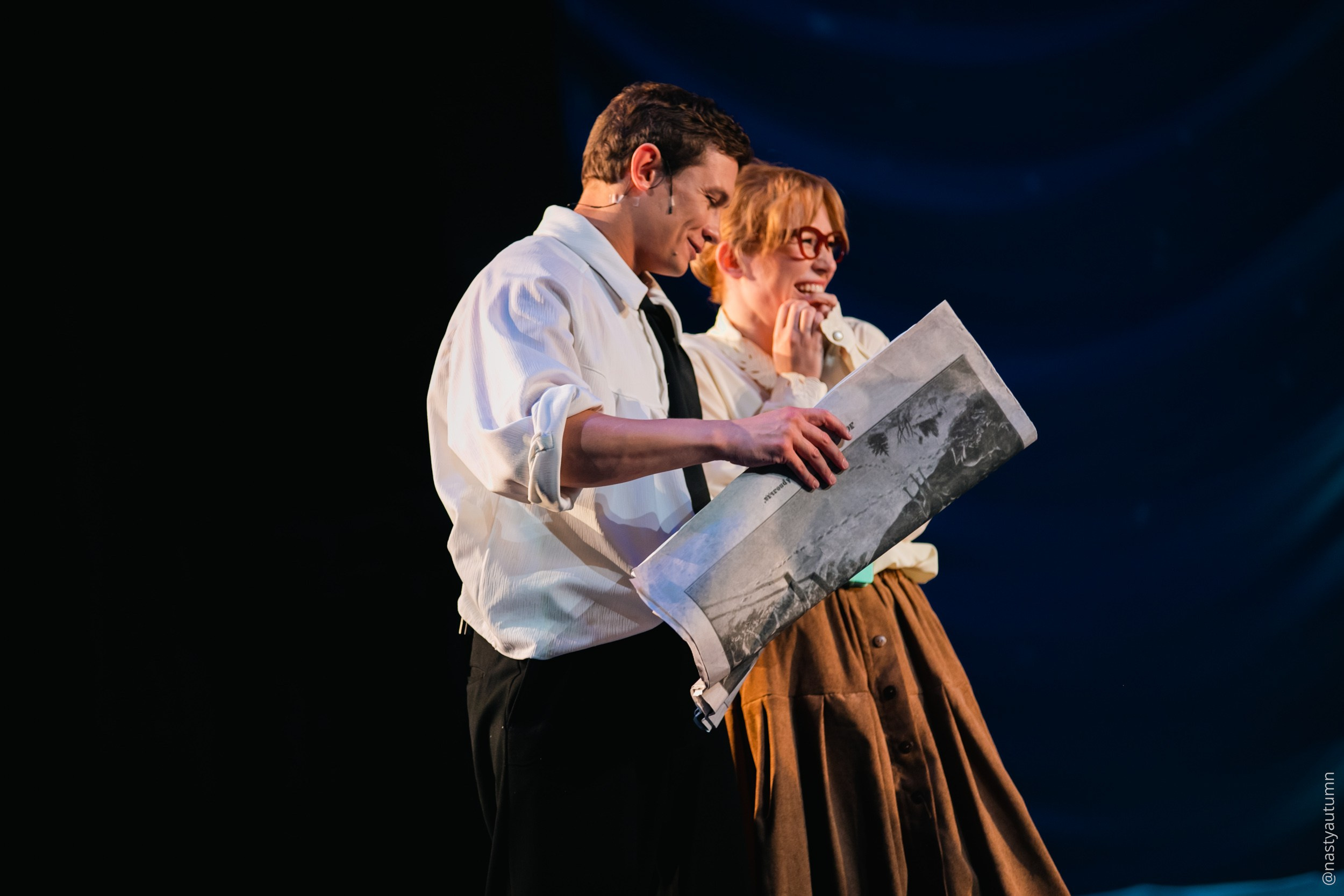 Генеральный прогон «Маяковский. Я сам.». Репортажный и концертный фотограф в Москве Анастасия Осень