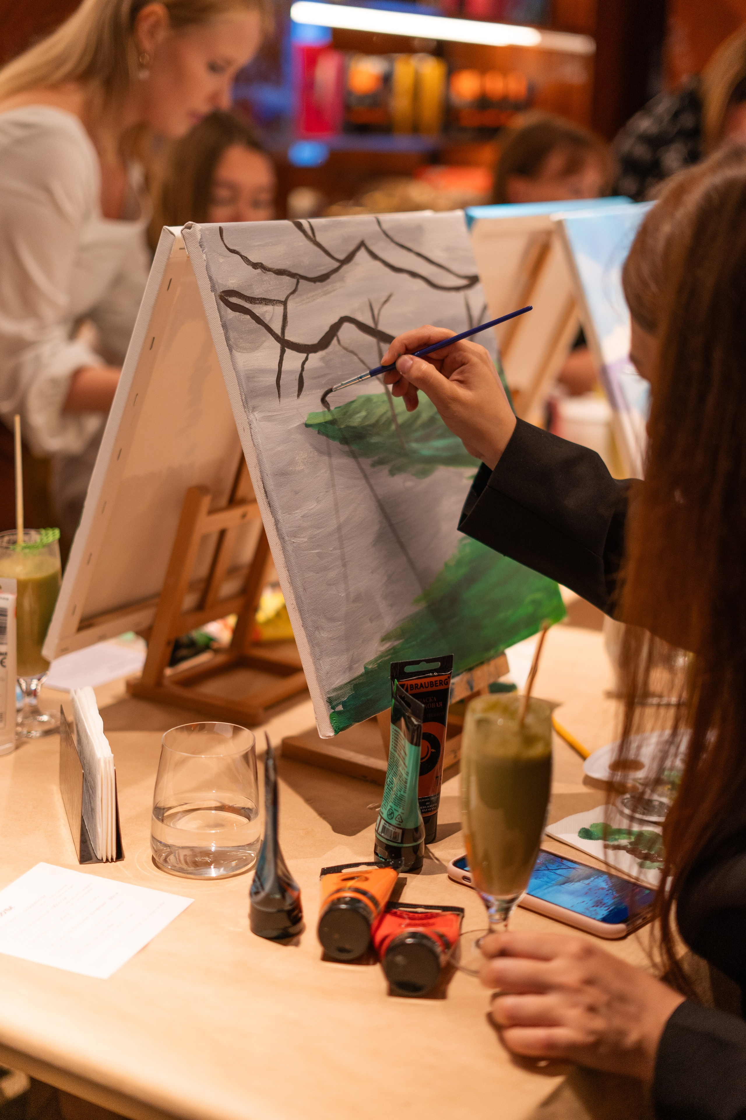 Корпоратив Teach Me Art 3. Портретный фотограф в Москве и Санкт-Петербурге Арина Чех