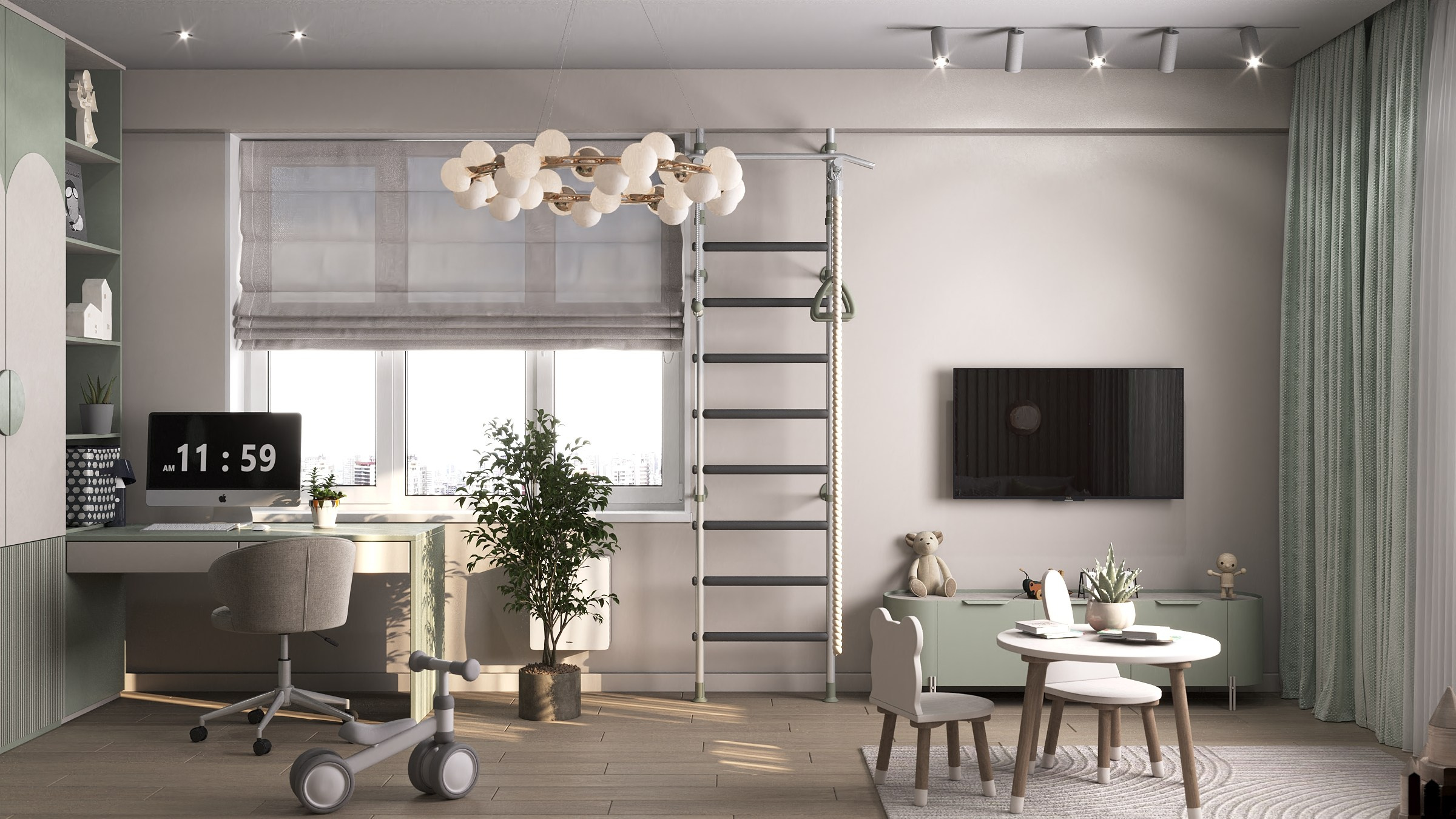 Г. Копейск ЖК Славный 96 м². БК студия дизайна интерьера