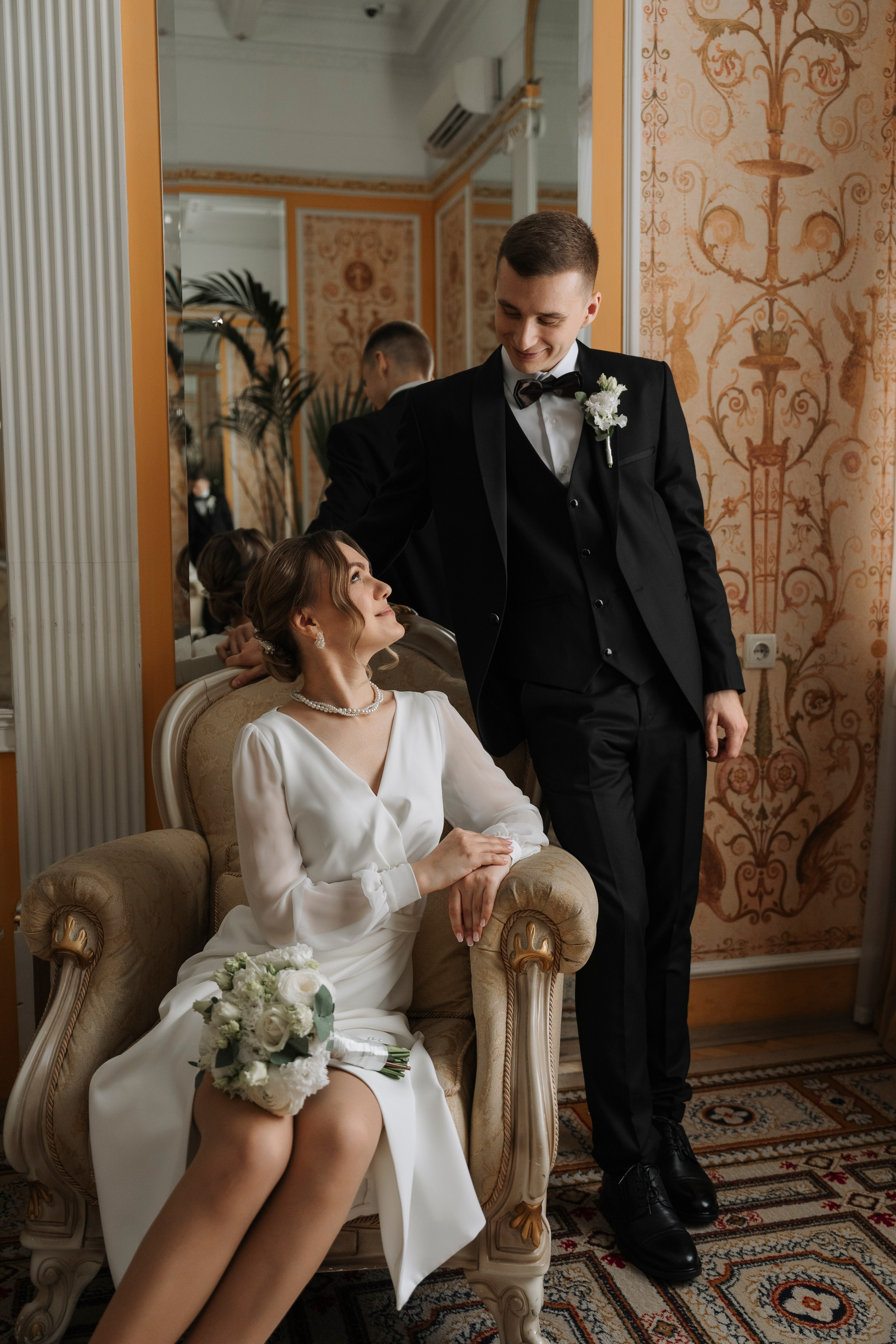 Алина и Александр. Свадебный фотограф в Москве Анна Полушина