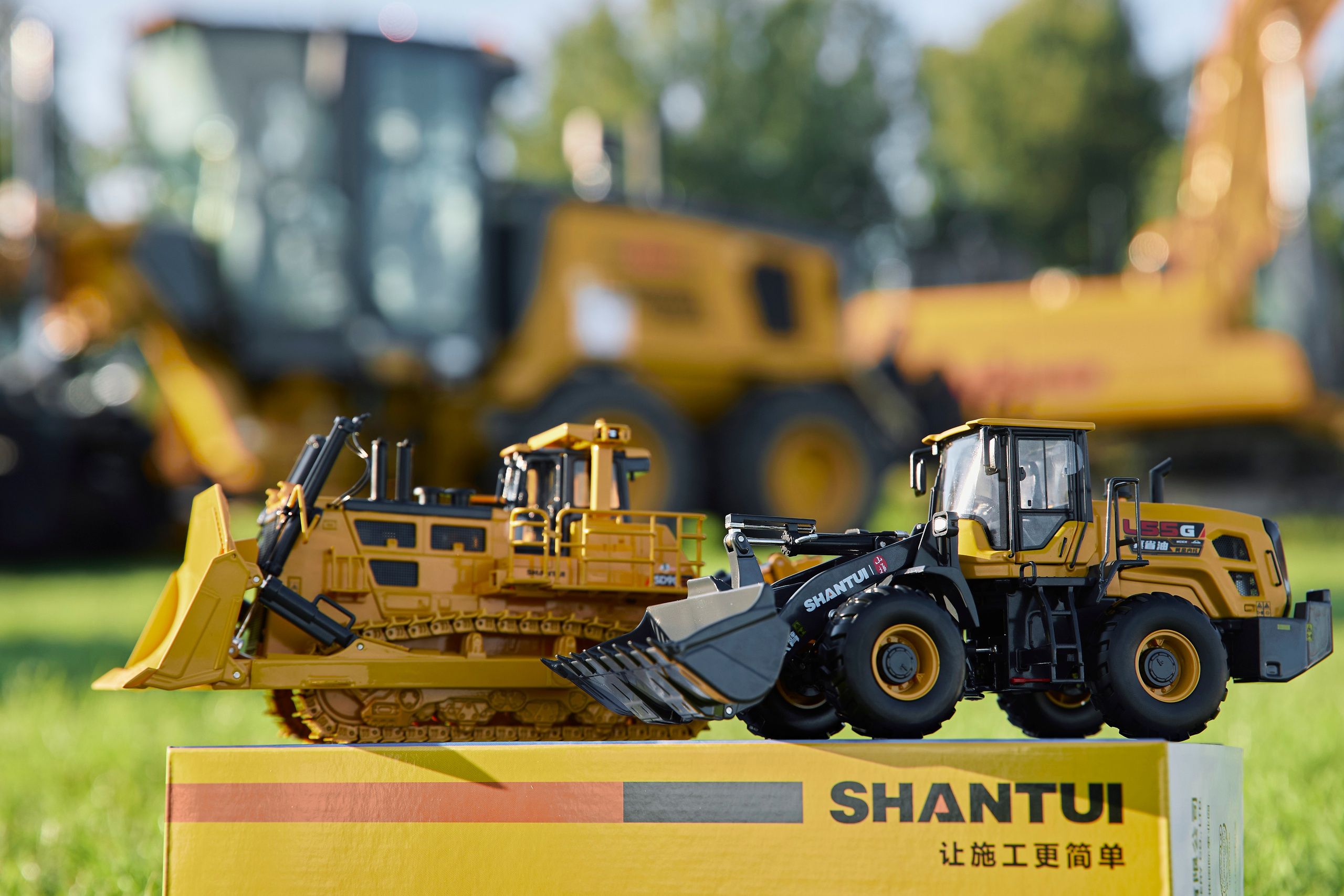 Презентация спец. техники Shantui. Фотограф Александра Иванова