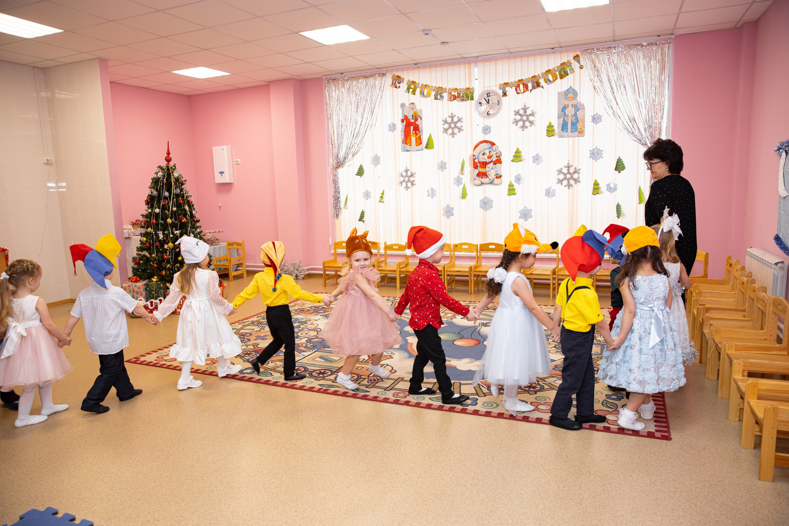 Новогодний утренник Полисадик. Фотограф в Железнодорожном и Балашихе