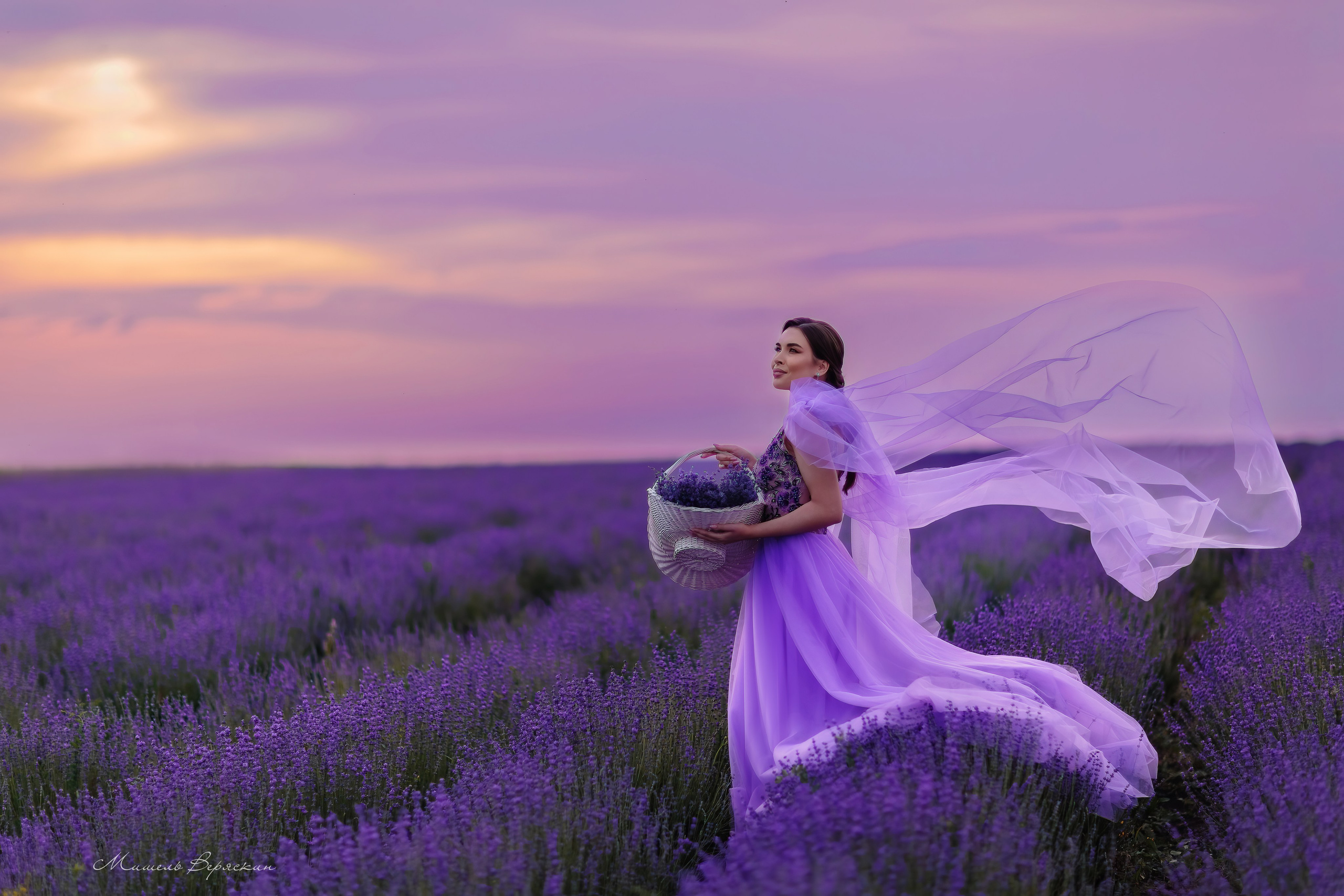 Лавандовая фотосессия