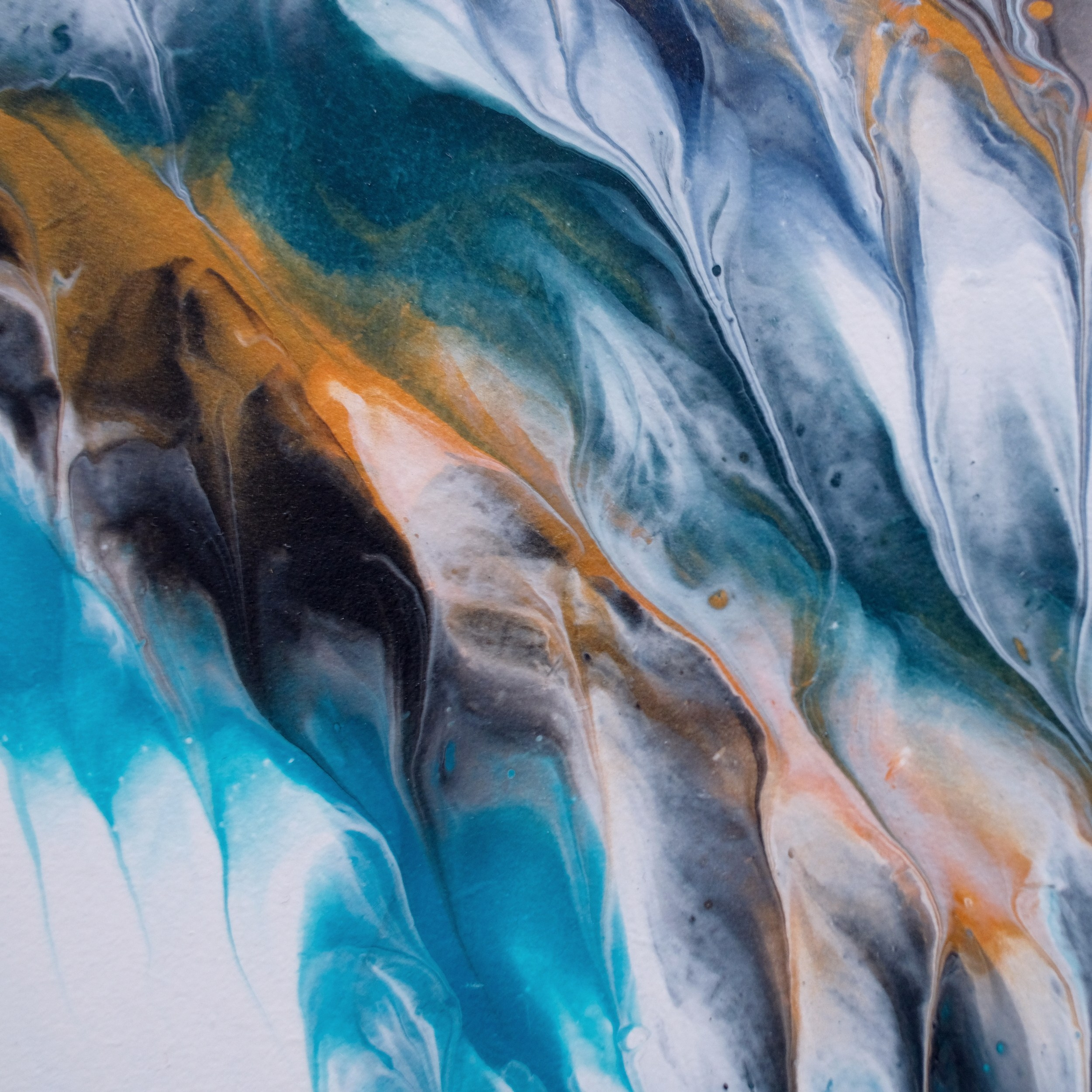 Абстракция. Художник Анастасия Кисткина, Петербург