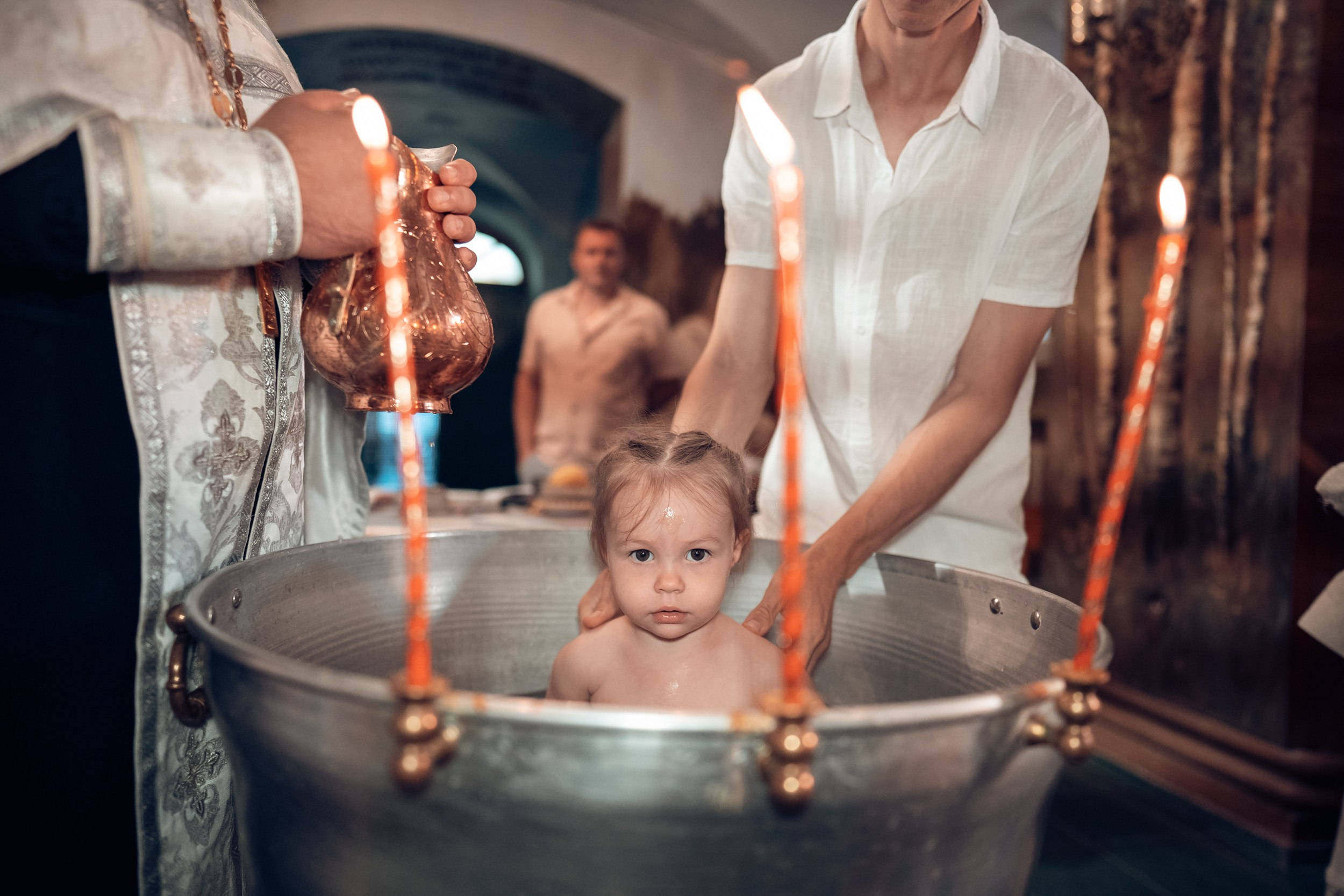 Крещение в Покровском соборе. Церковный фотограф Севастополь