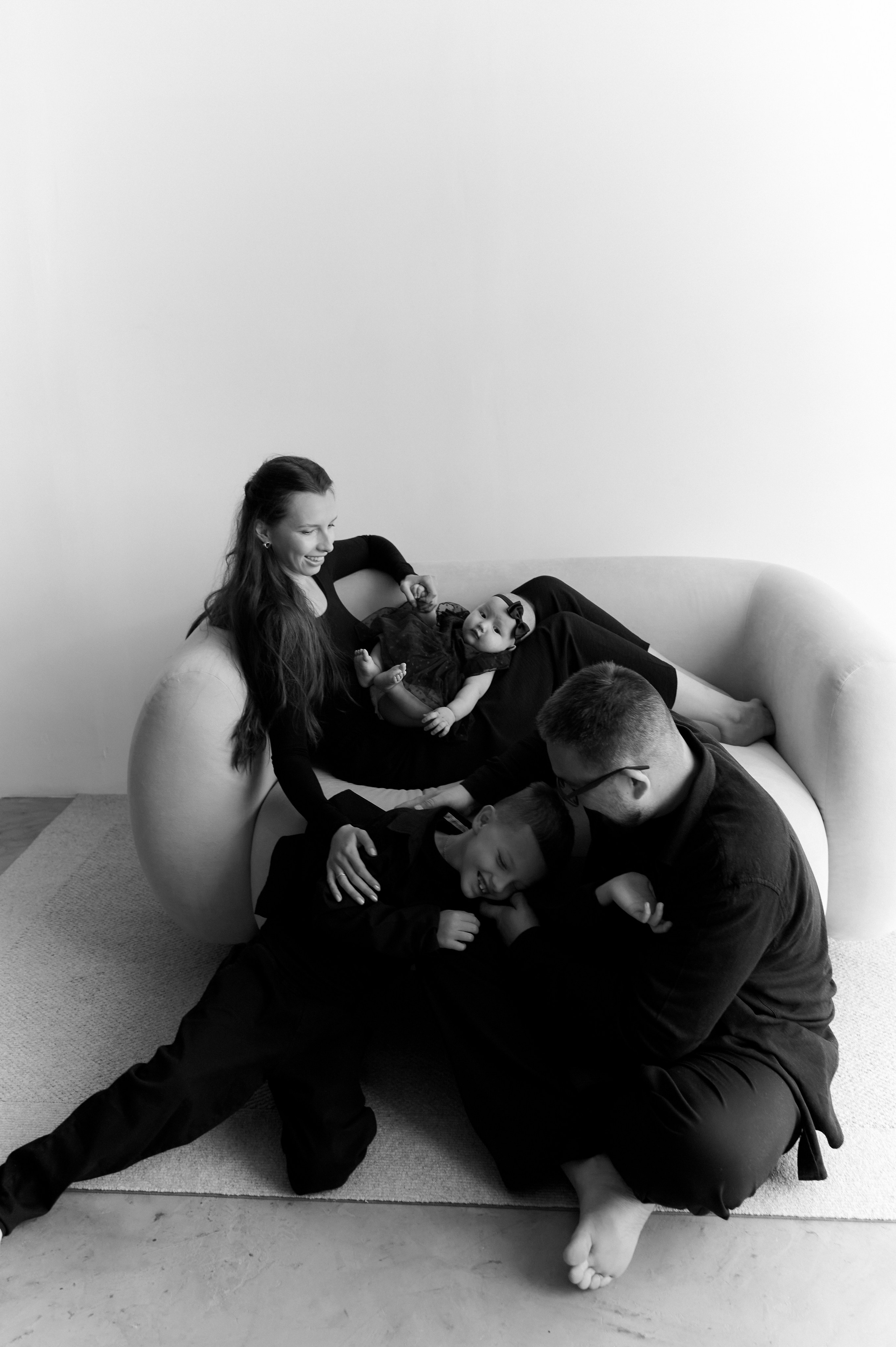 Лиза и ее семья. Фотограф Регина С