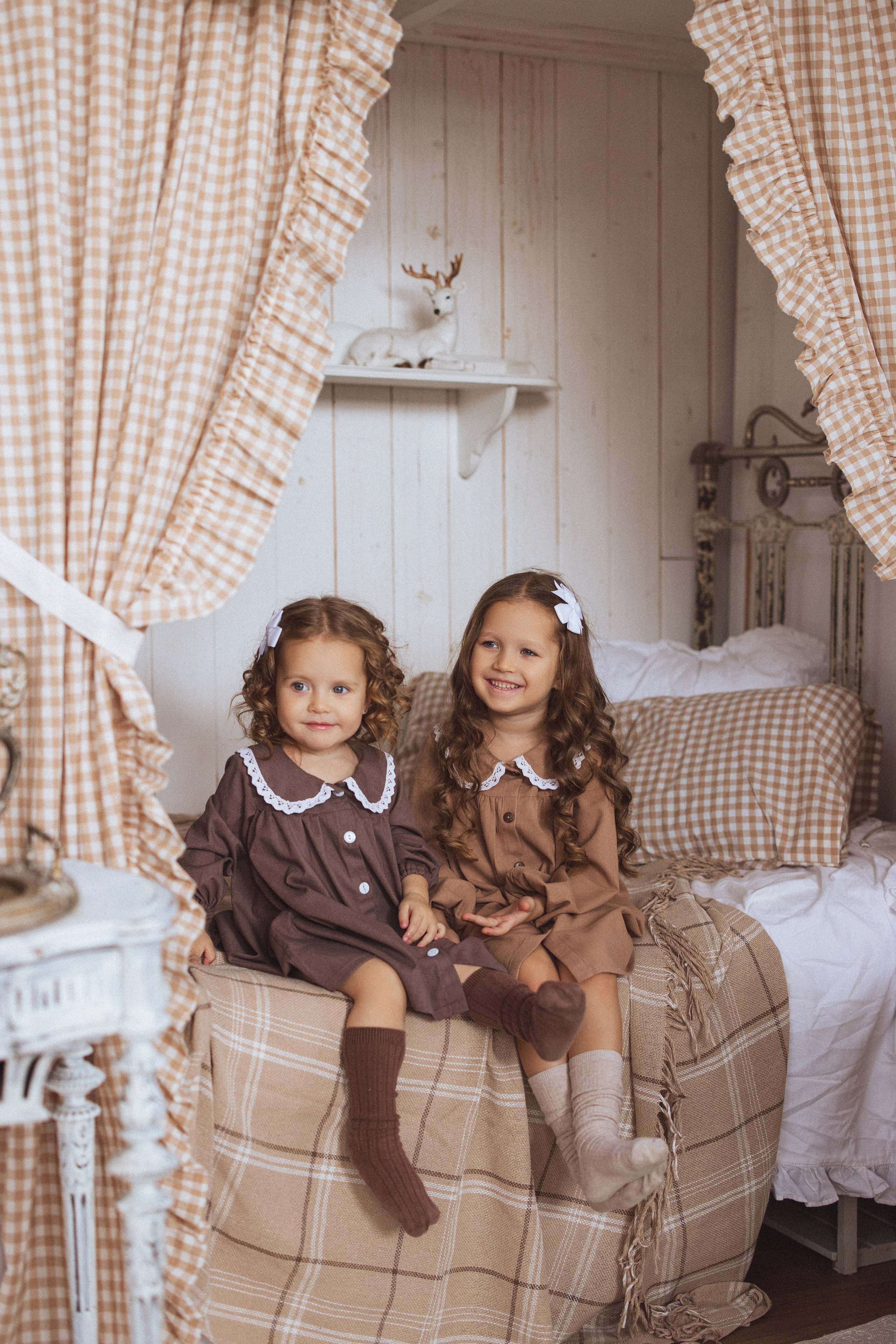 Новогодняя фотосессия в стиле Винтаж. Семейный и детский фотограф в Краснодаре Анна Трашкова