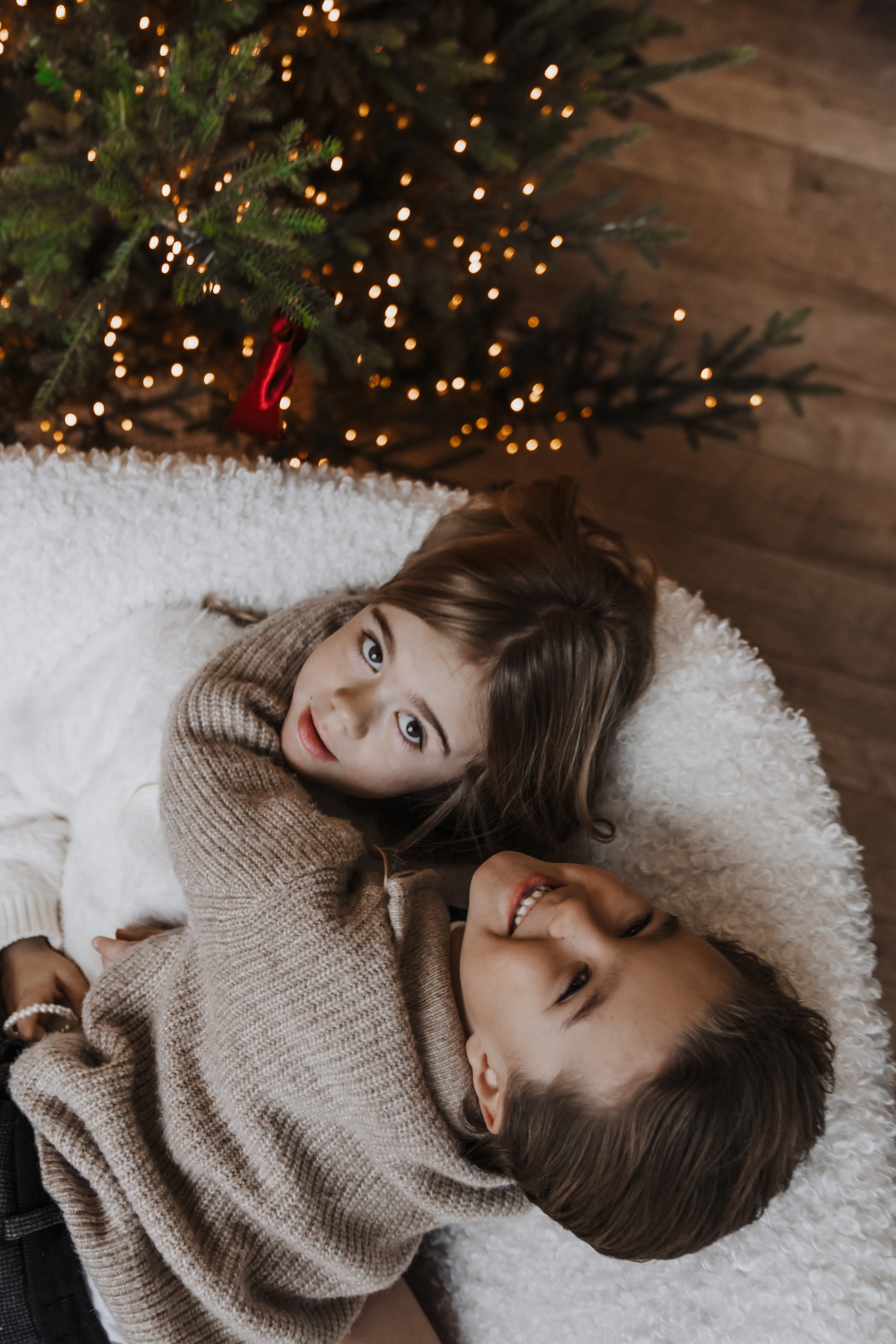 Лиза, Скарлетт, Винсент и Деннис. Минск, Рождество. Olga Modjaro