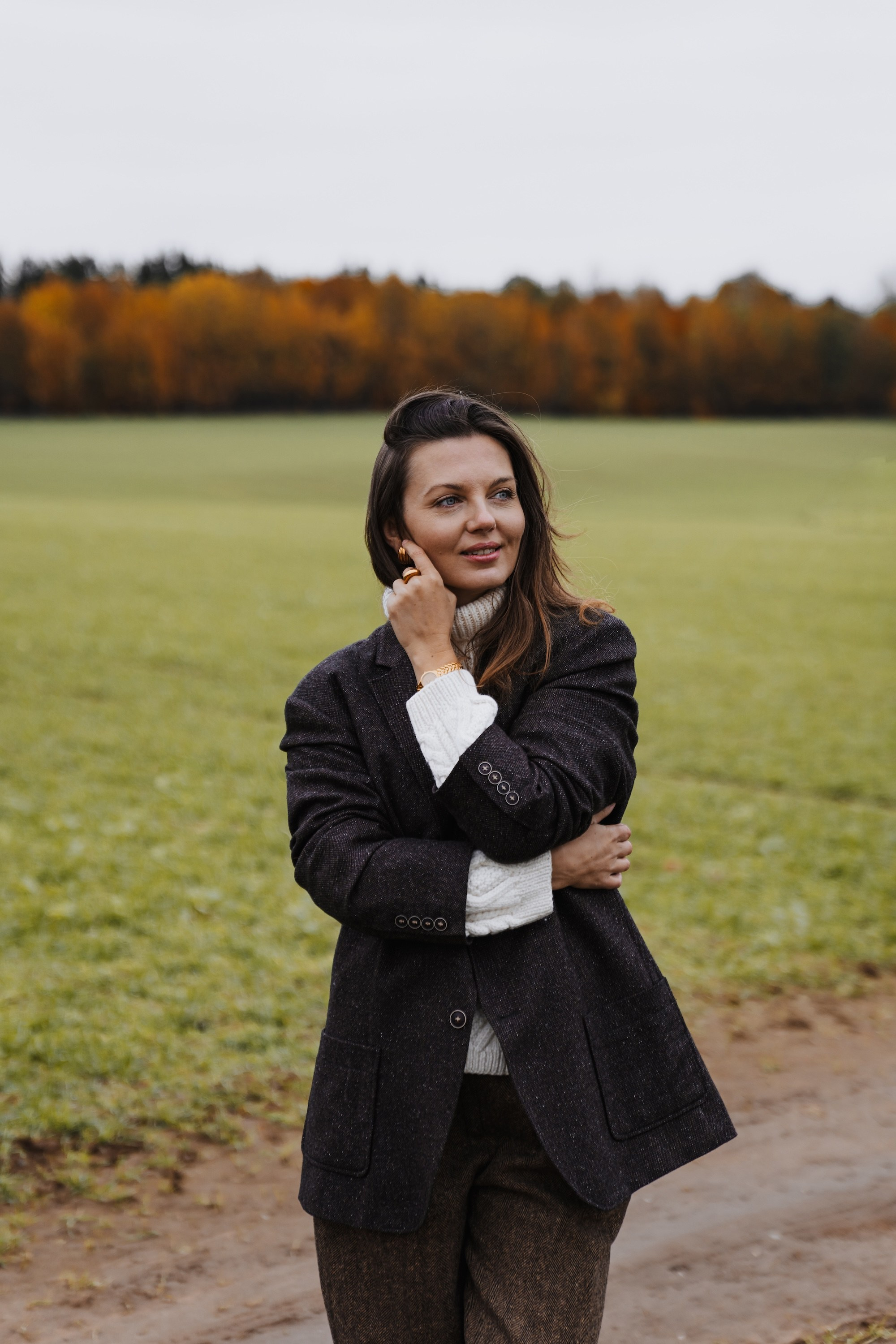 Юля. Осень, в британском стиле, Минск. Olga Modjaro