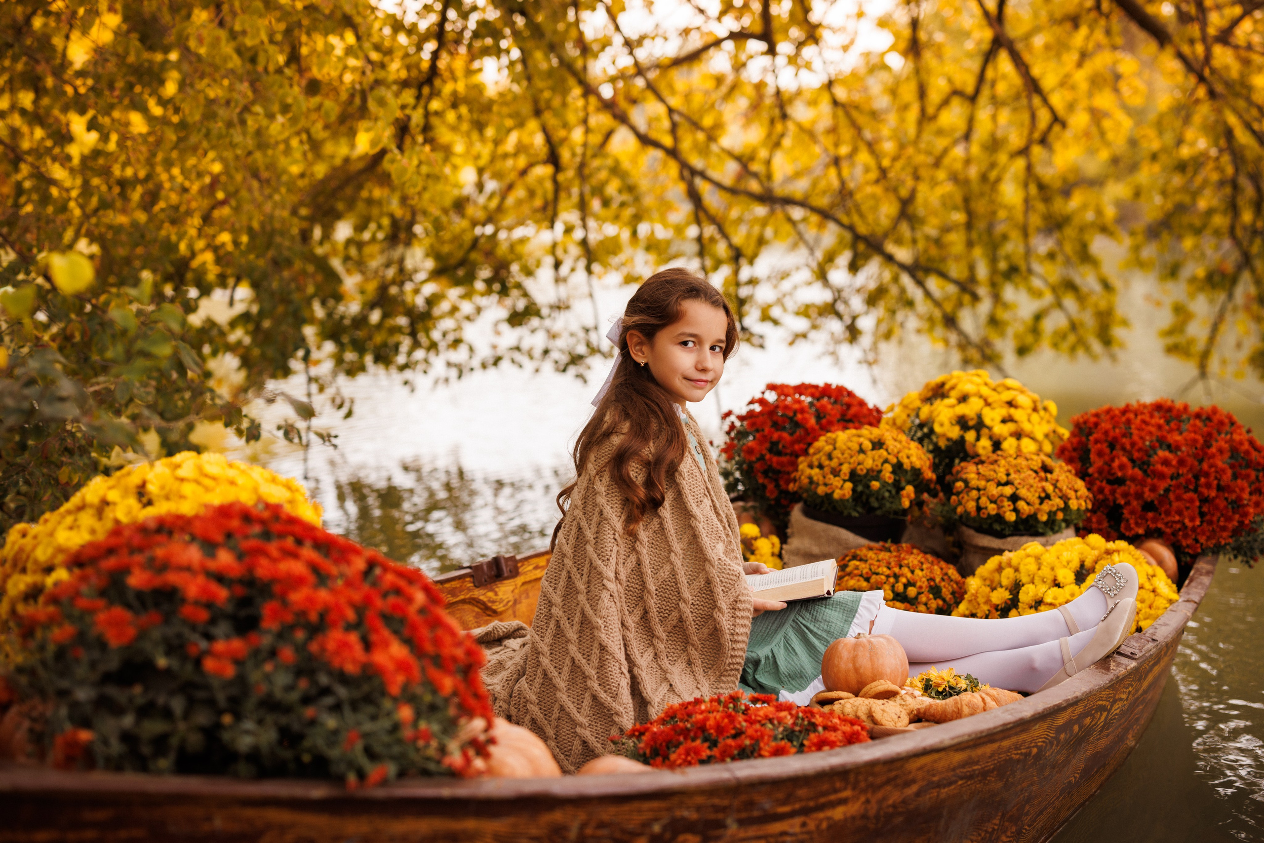 ЛОДКА, осень. Семейный и детский фотограф в Краснодаре Анна Трашкова