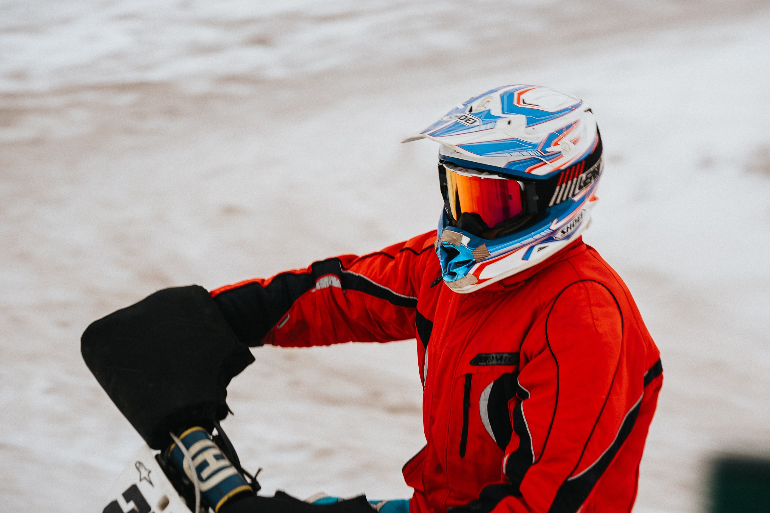 29.12.2024 — Праздничная тренировка на мотоциклетной трассе Люскус. Репортажный фотограф в Кемерово