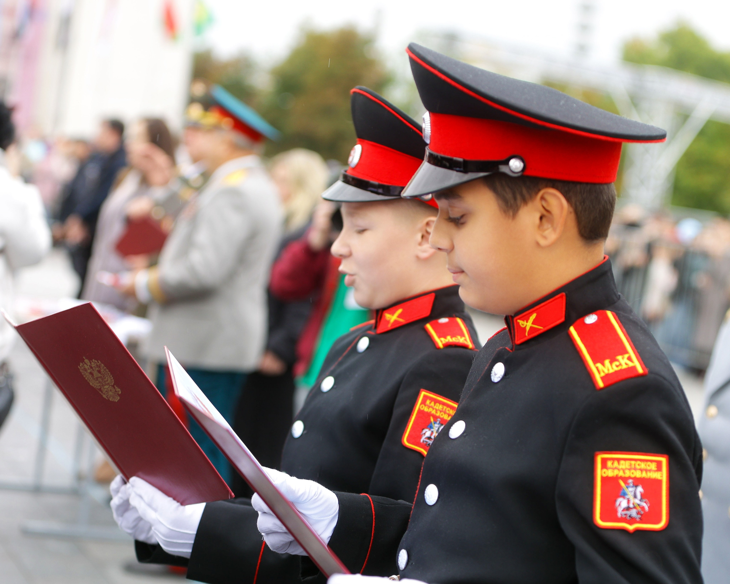 Посвящению в кадеты в Первом Московском кадетском корпусе, Дипломатической кадетской школы. Выпускные альбомы и школьный фотограф в Подольске, Троицке, Щербинке, Москве и Московской области
