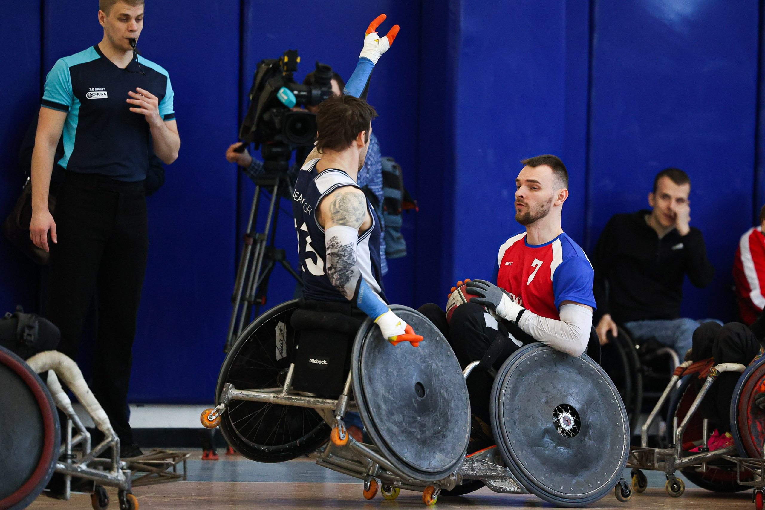 ЧР регби на колясках. Профессиональный спортивный фотограф в Санкт-Петербурге