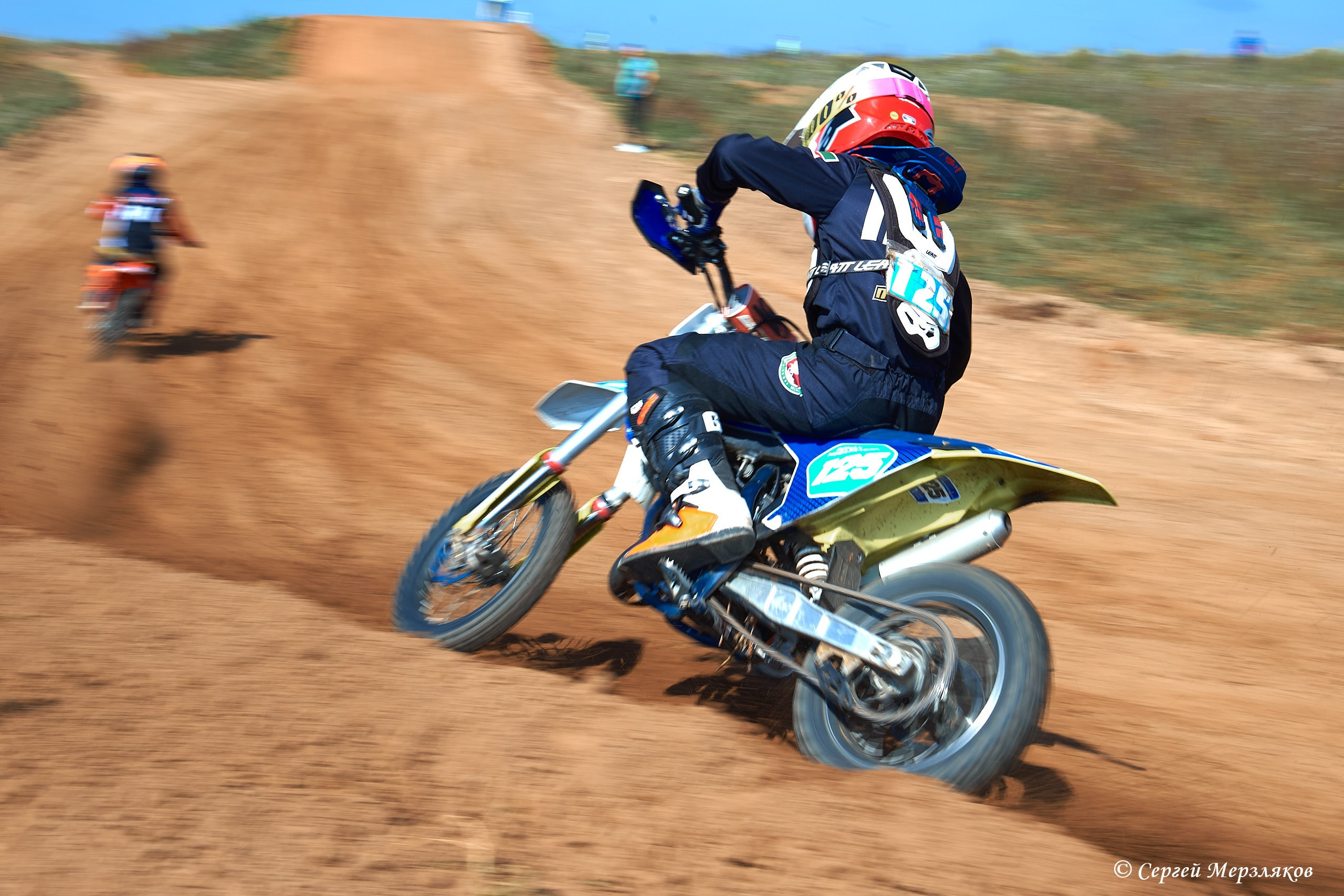 Мотокросс. Орловское. Ижевск. 25.08.2024. Спортивный репортажный фотограф в Ижевске Сергей Мерзляков