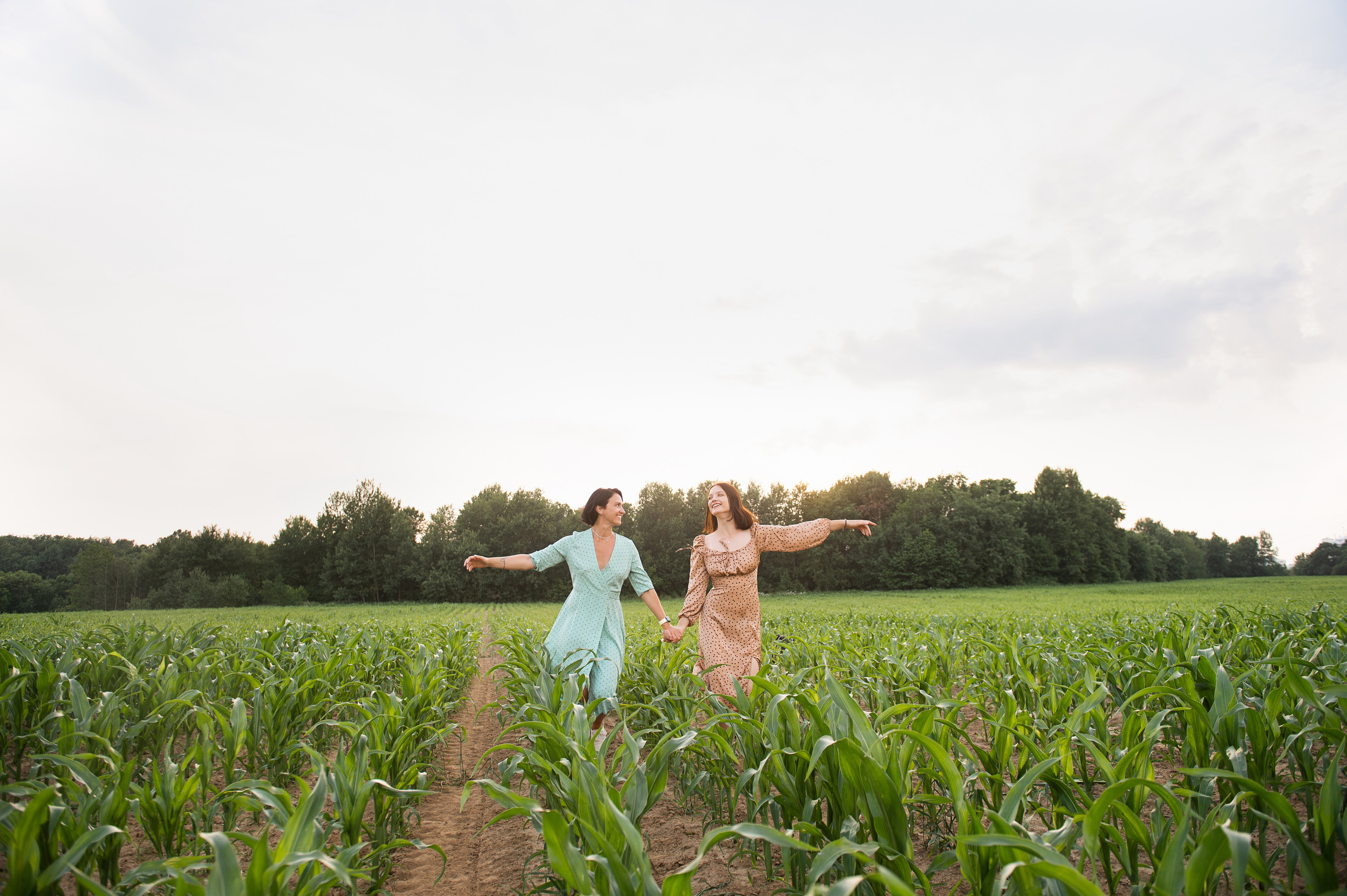 Аня и Соня. Свадебный и семейный фотограф в Минске Александра Божок