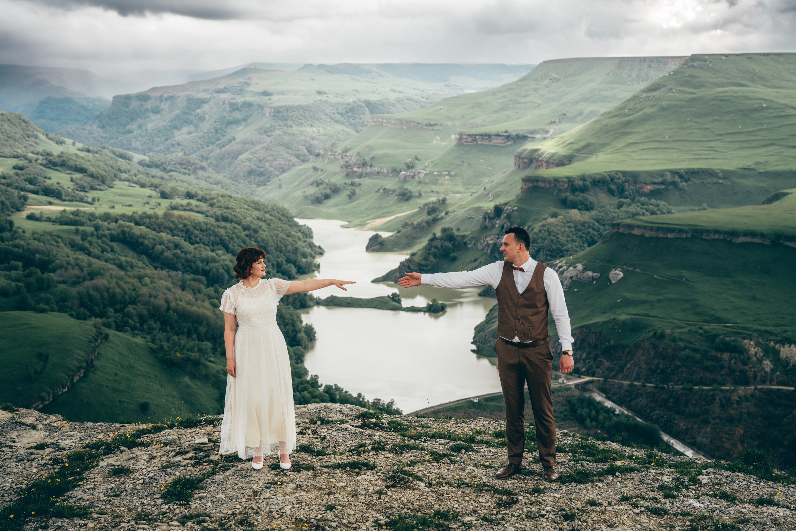 Свадебная фотосессия с выездом в горы. Фотограф КМВ|ГОРЫ Пятигорск Железноводск Ессентуки Кисловодск Домбай Архыз Эльбрус