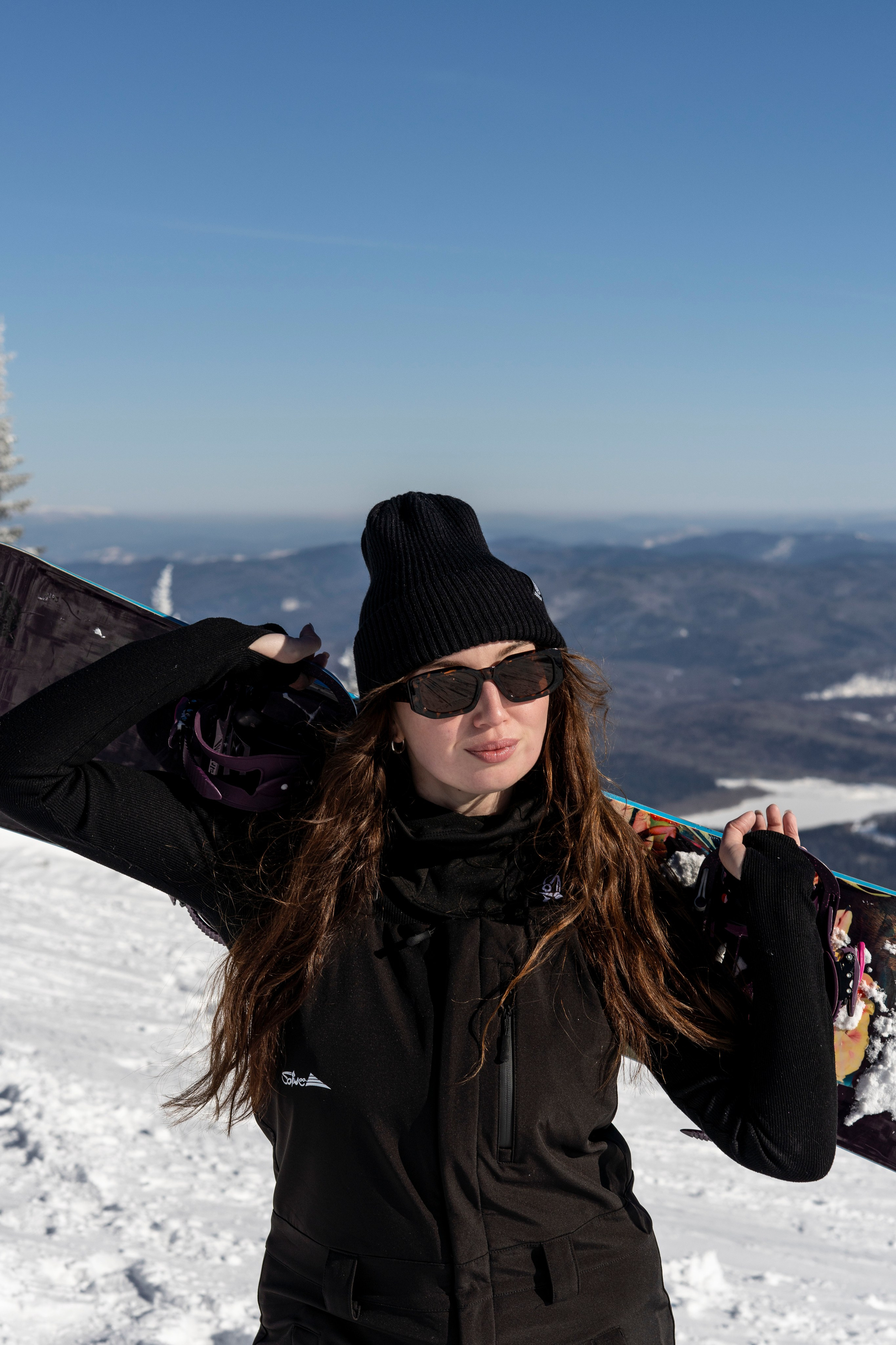 Фотосессия на вершине. Анастасия Паршукова — фотограф Шерегеш Новосибирск