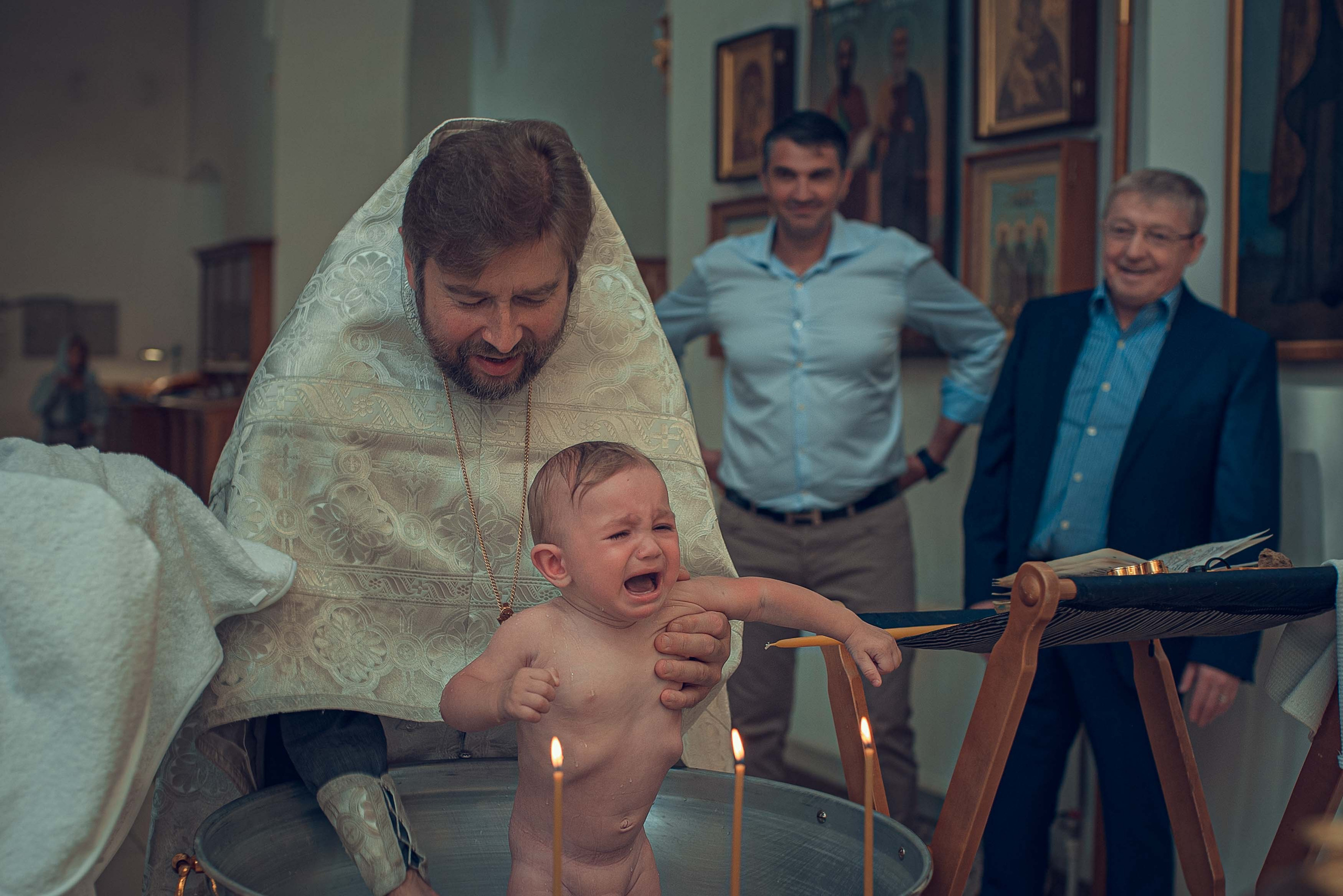 Таинство Крещения. Юра. Фотографии. Фотограф Стеценко Наталия. Одинцово, Москва, Московская область