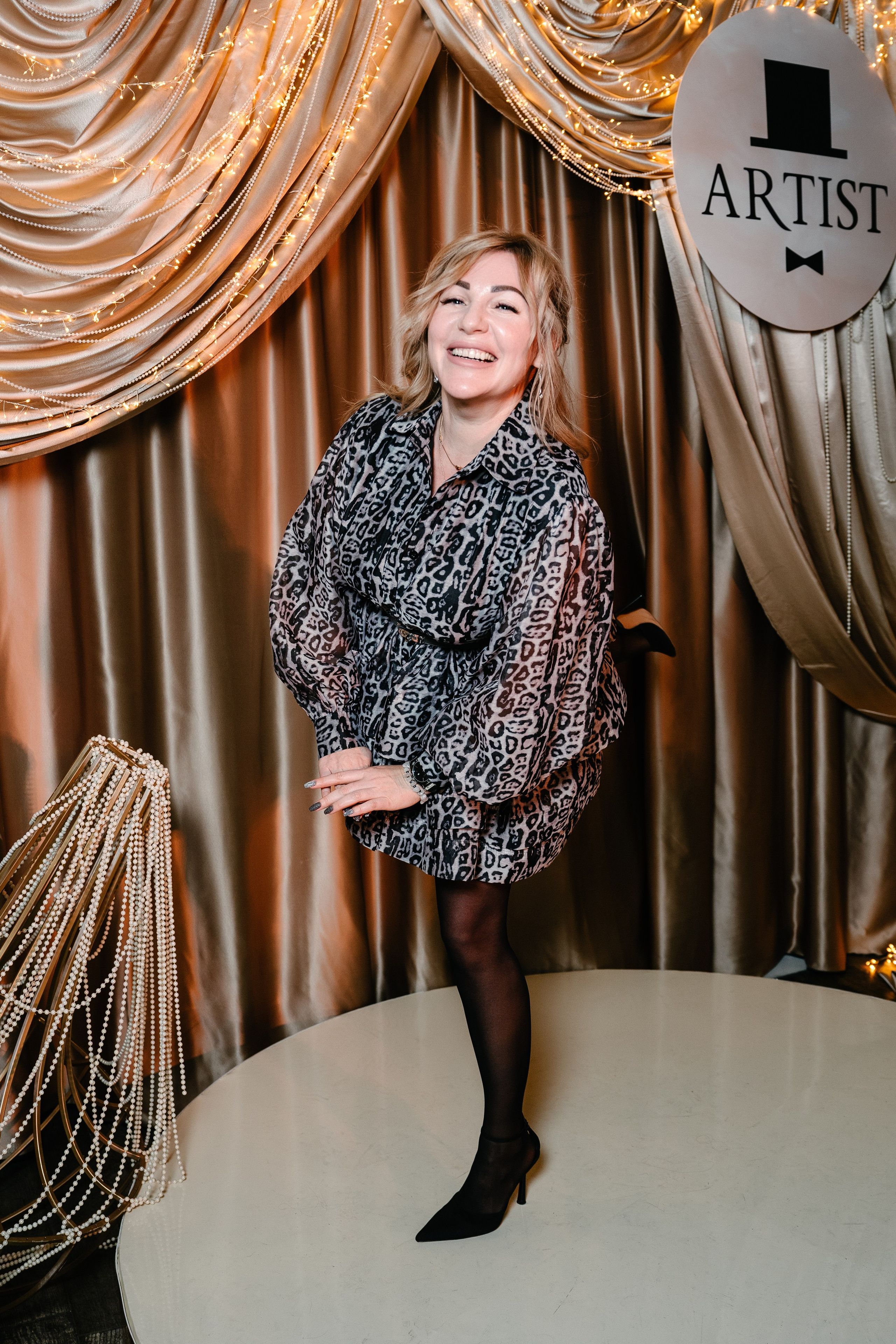 Новогодний вечер в Артисте. Свадебный и семейный фотограф в Воронеже Анастасия Бойко