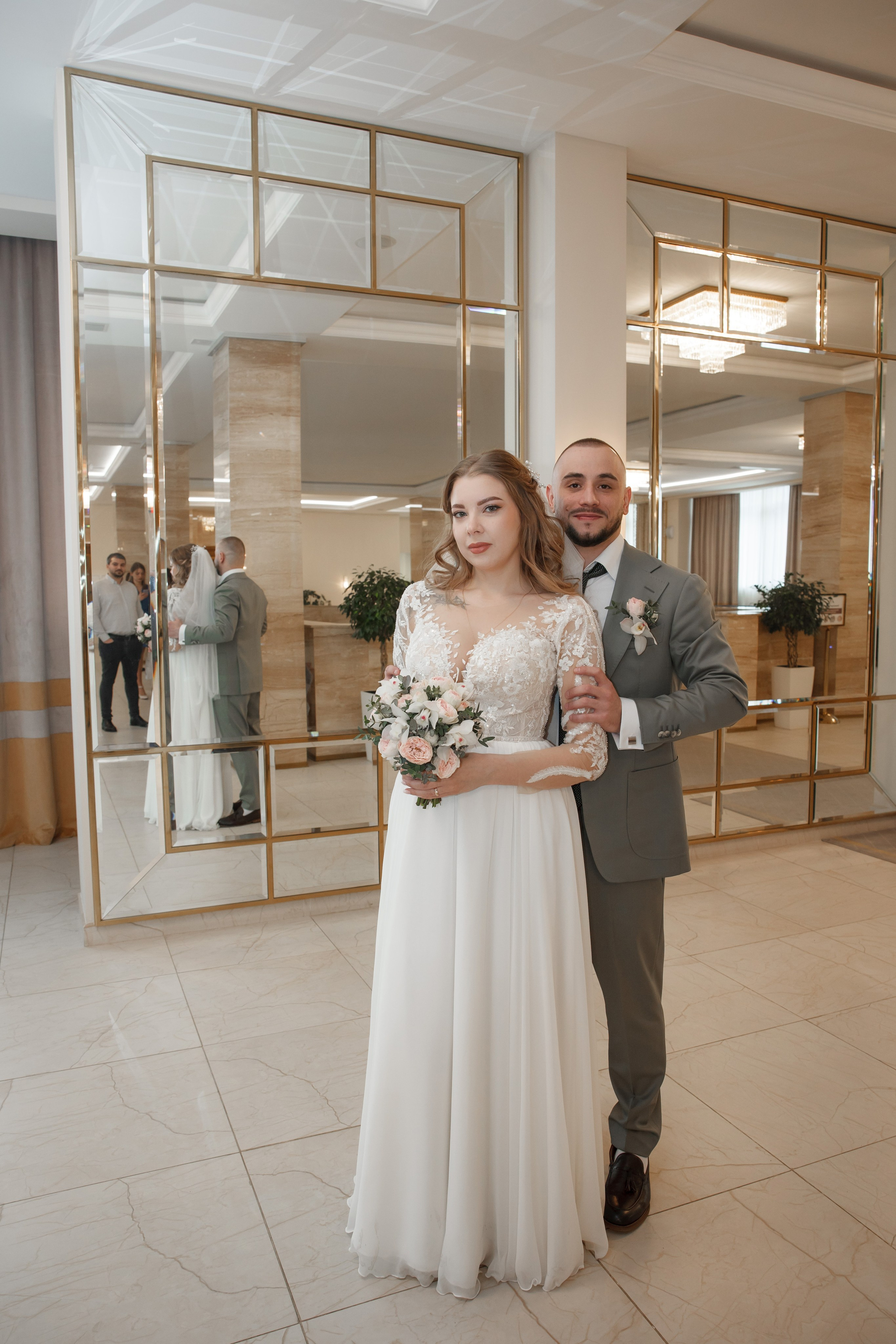 Варя и Денис, 4 ЗАГС + банкет. Свадебный и репортажный фотограф (Москва, Королев и другие)