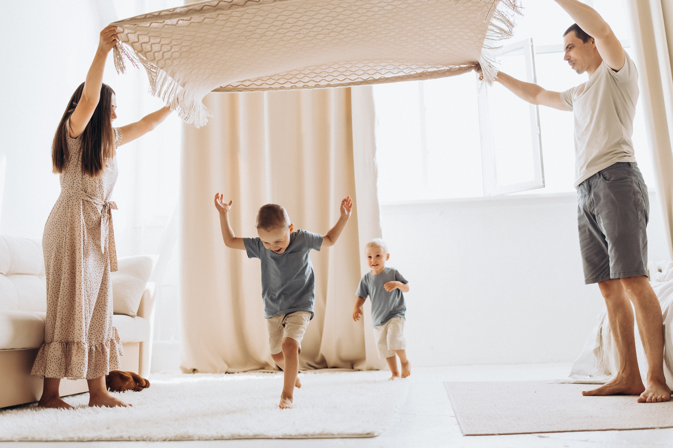 Александр, Екатерина, Роман и Дмитрий. Фотограф Нижний Новгород