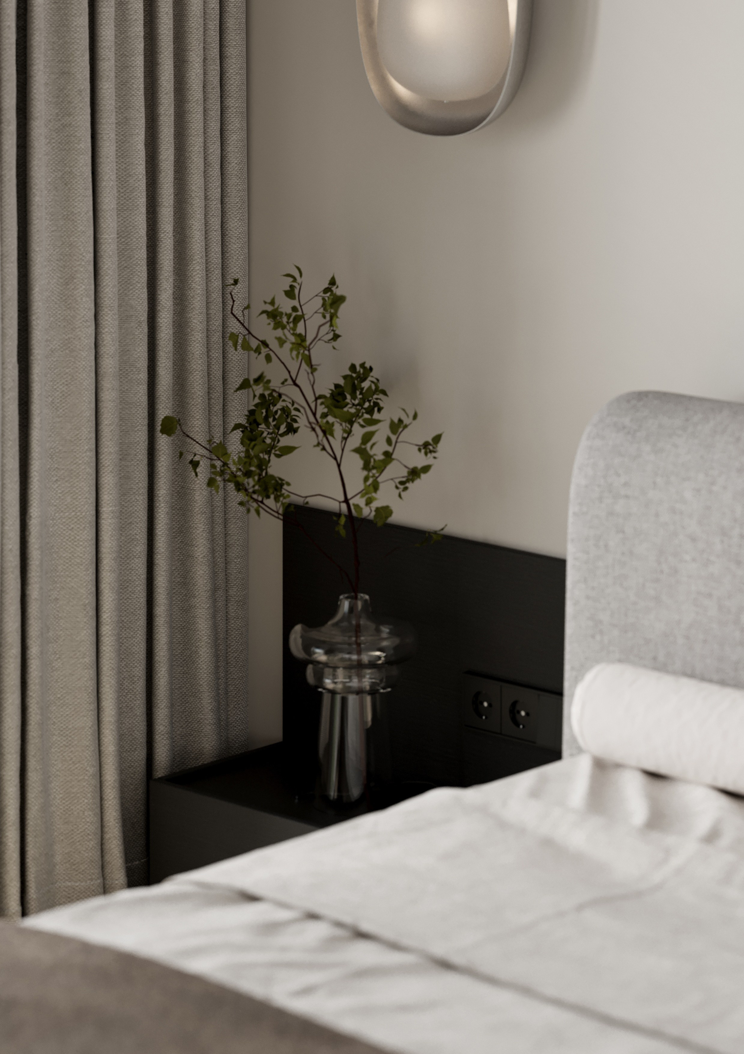 Дизайн студия Уютная Квартира|ЖК Акценты. Интерьерная 3D визуализация