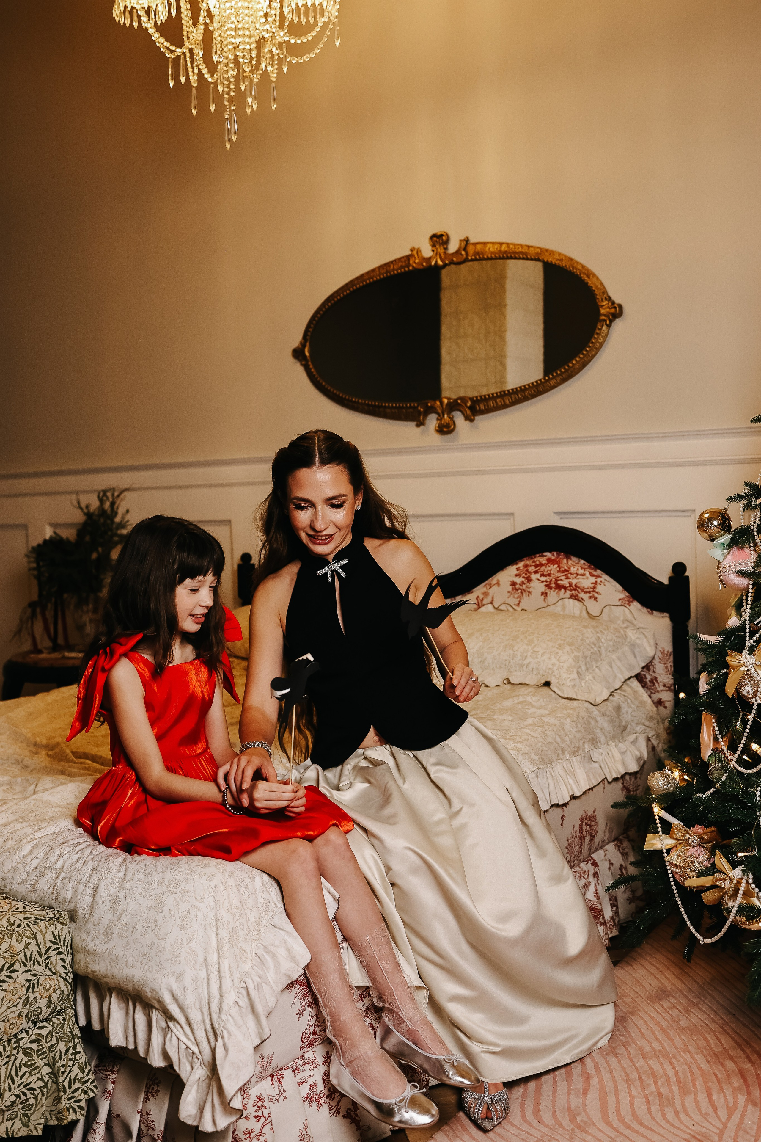 Новогодняя история Людмилы и Полины. Свадебный и семейный фотограф в Воронеже Ксения Воротникова