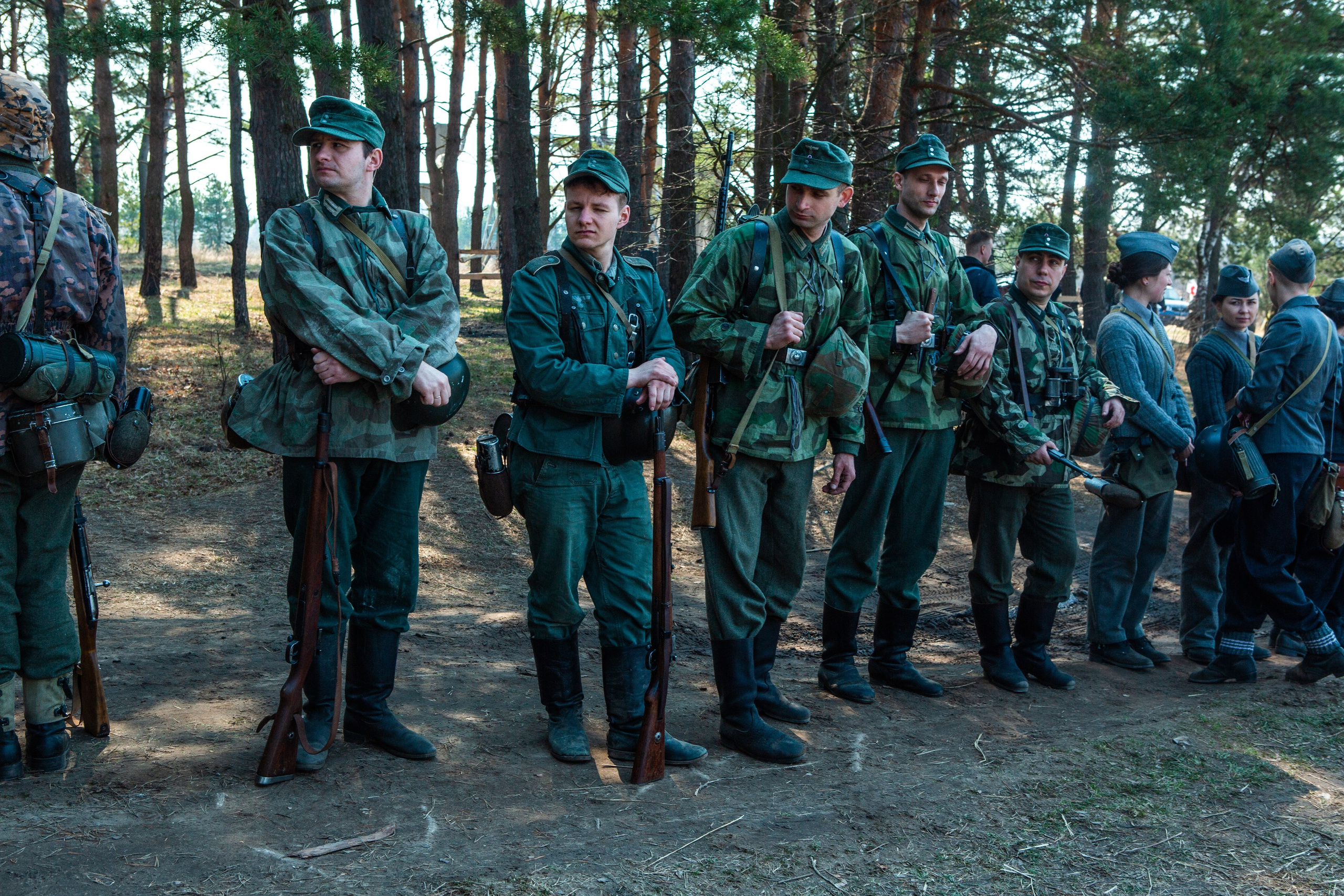 РЕКОНСТРУКЦИЯ БОЯ — ВОВ — БИТВА ЗА ГОРОД. Профессиональный фотограф в Мценске и Орловской области