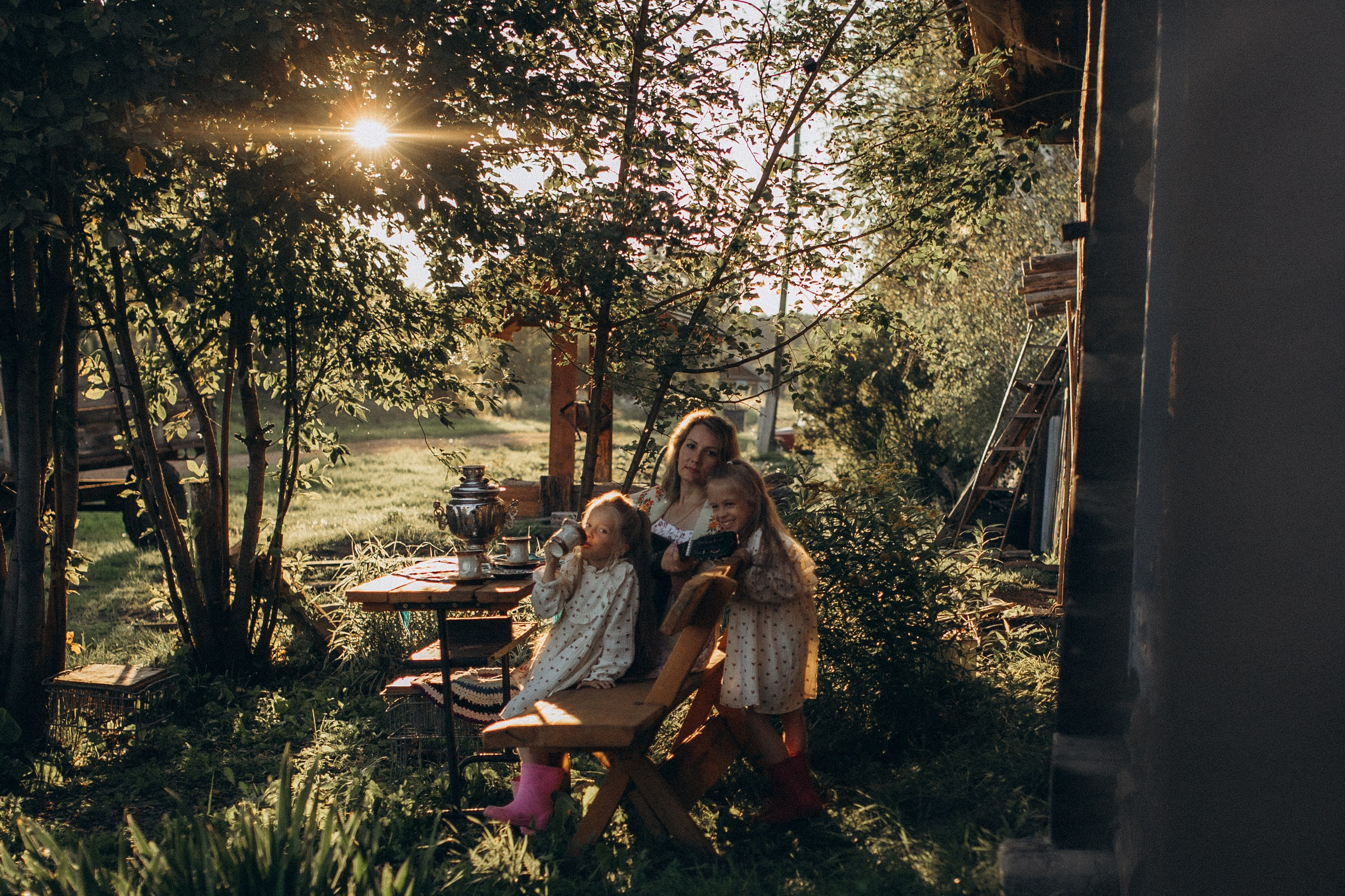 Деревенская история. Семейный фотограф lifestyle в Новосибирске Елена Шпилевая