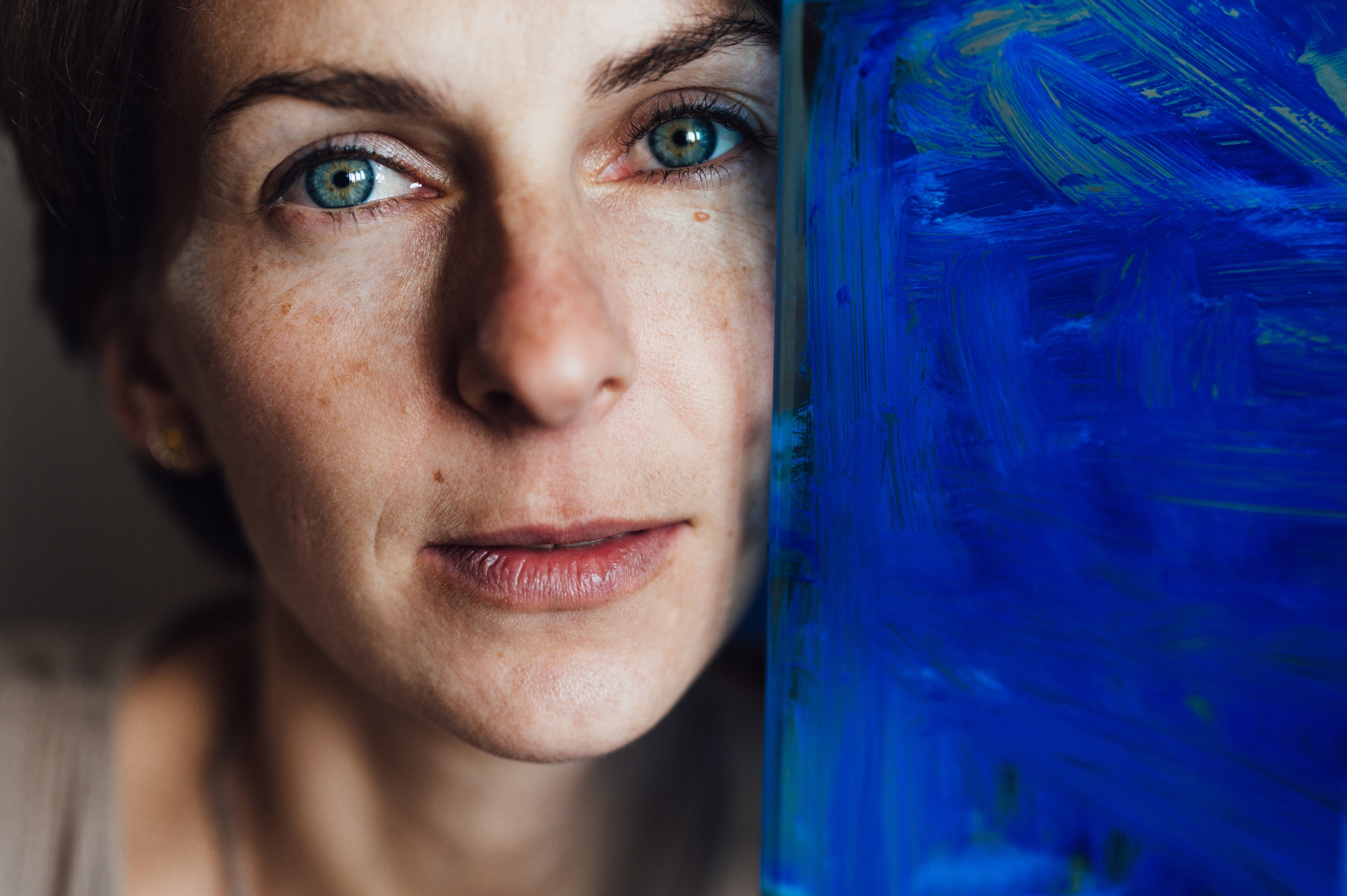 Анастасия. Фотосессия для художницы. Мария Кобзева, фотограф в Ялте, Крым