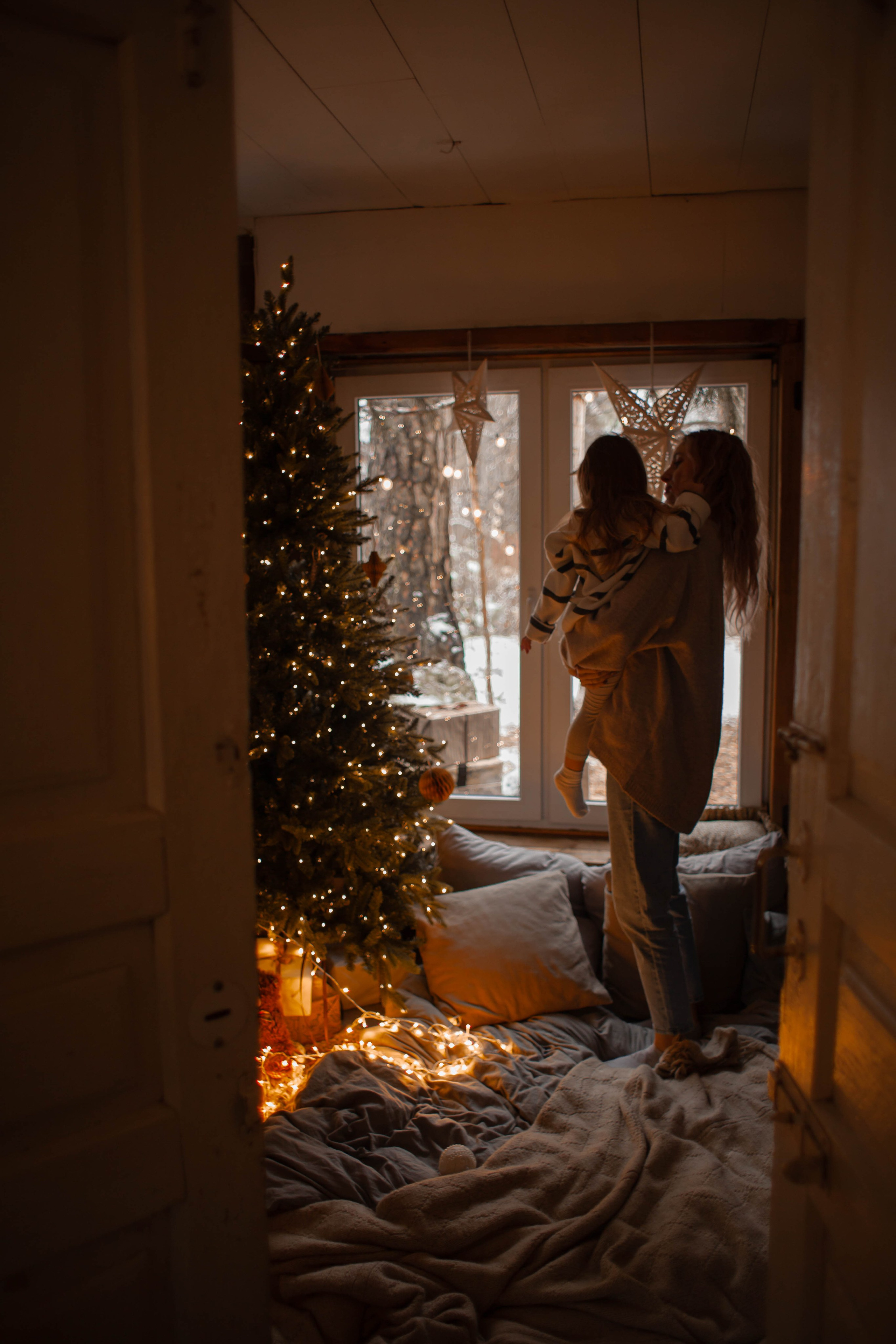 Полина и Теона (новогодняя). Селивантьева Кира | Фотограф в Москве и МО