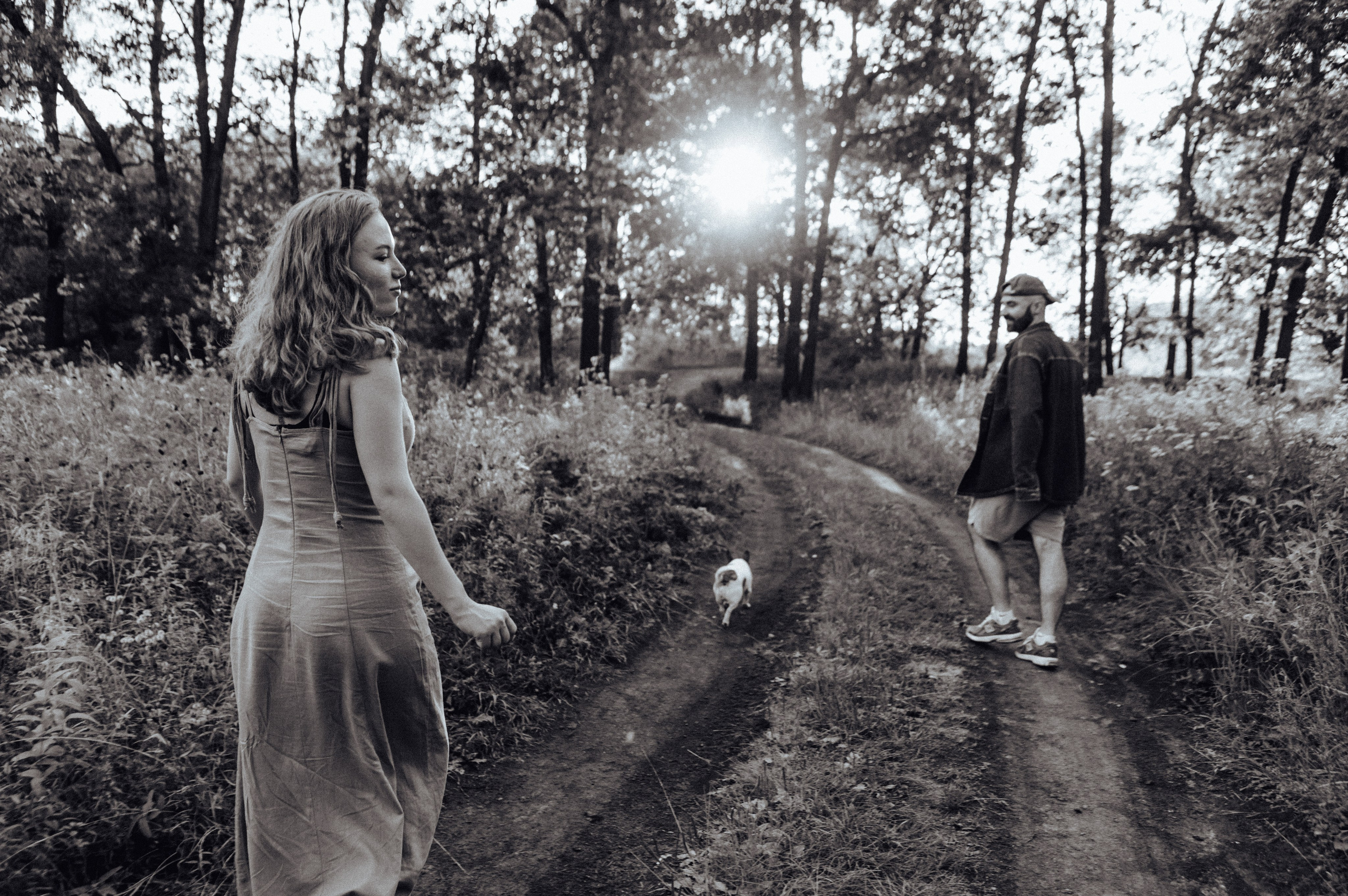 Лес.закат.Вика и Денис. Детский и семейный фотограф Катерина Мишина