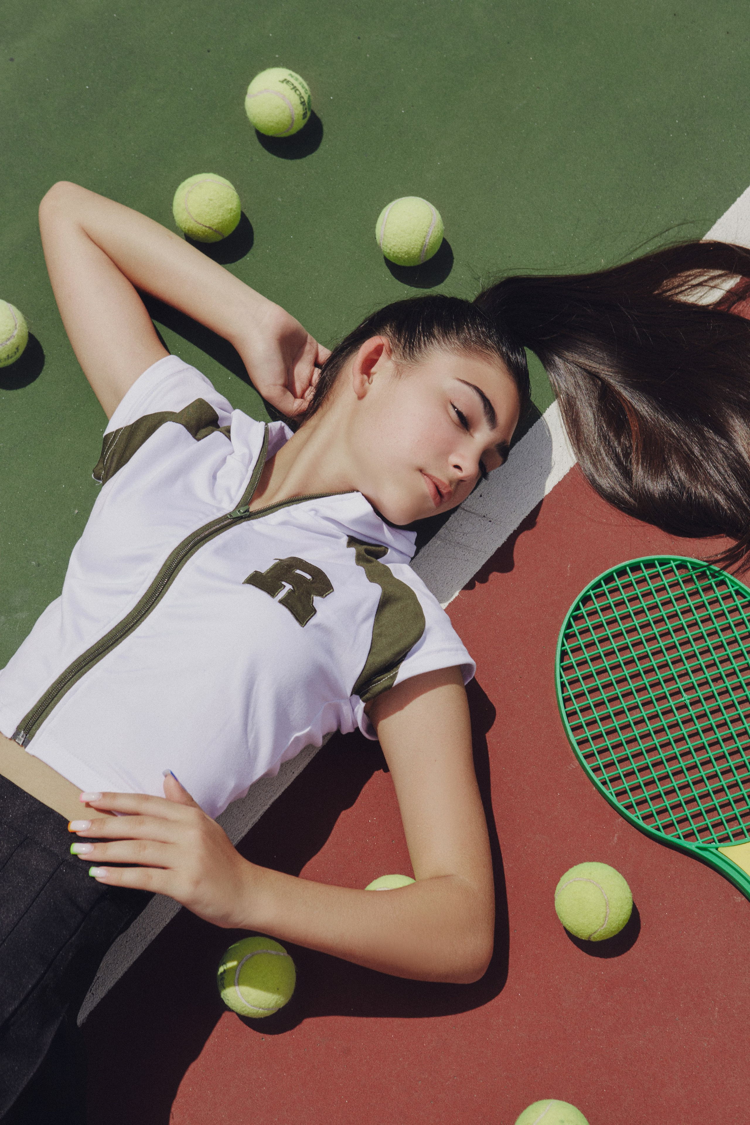 Tennis Photoshoot. Efimova Model Agency