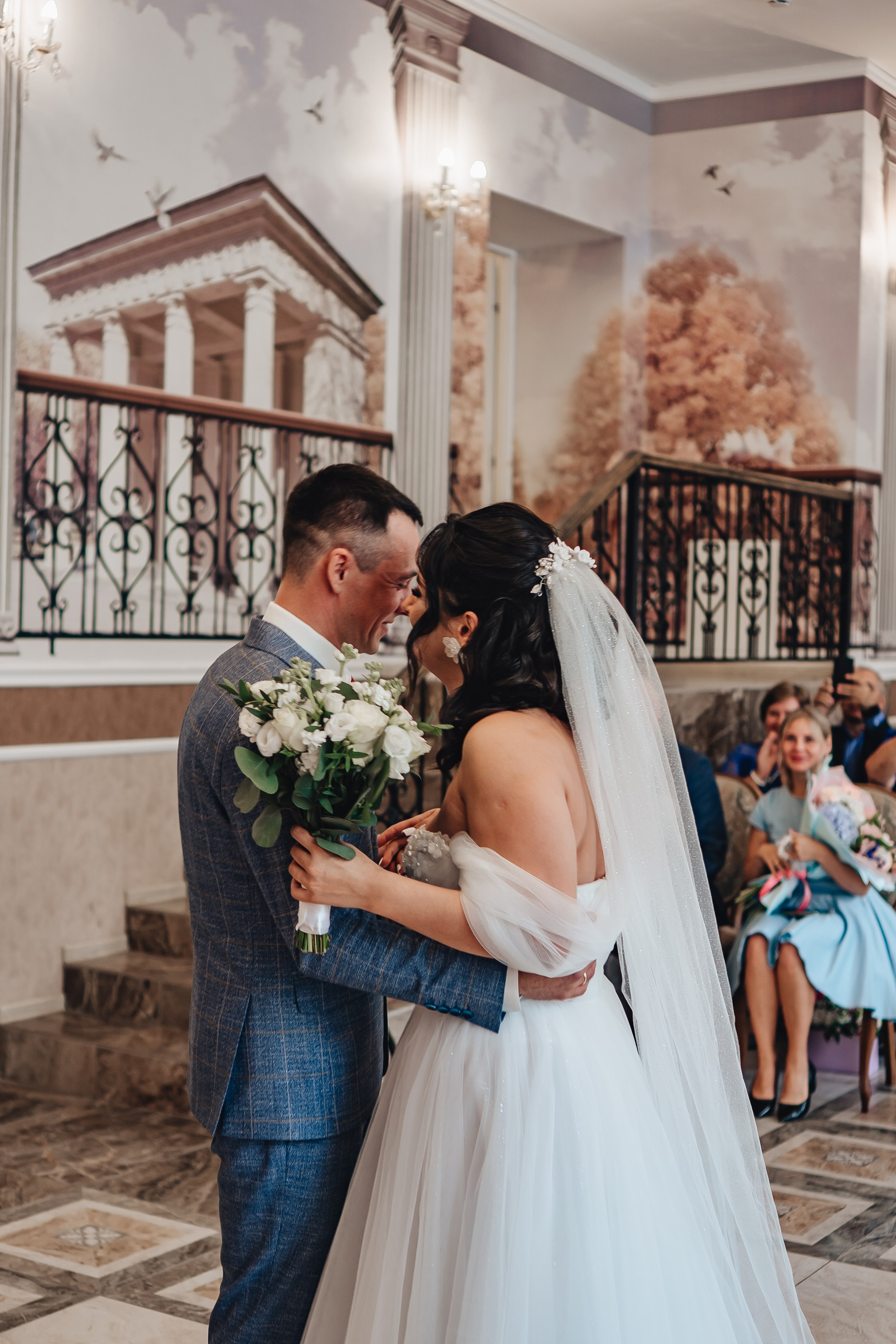 СВАДЕБНАЯ СЬЕМКА В ЗАГСЕ НА МОСКОВСКОМ ПРОСПЕКТЕ. Профессиональный фотограф, Санкт-Петербург — Виктория Богомолова