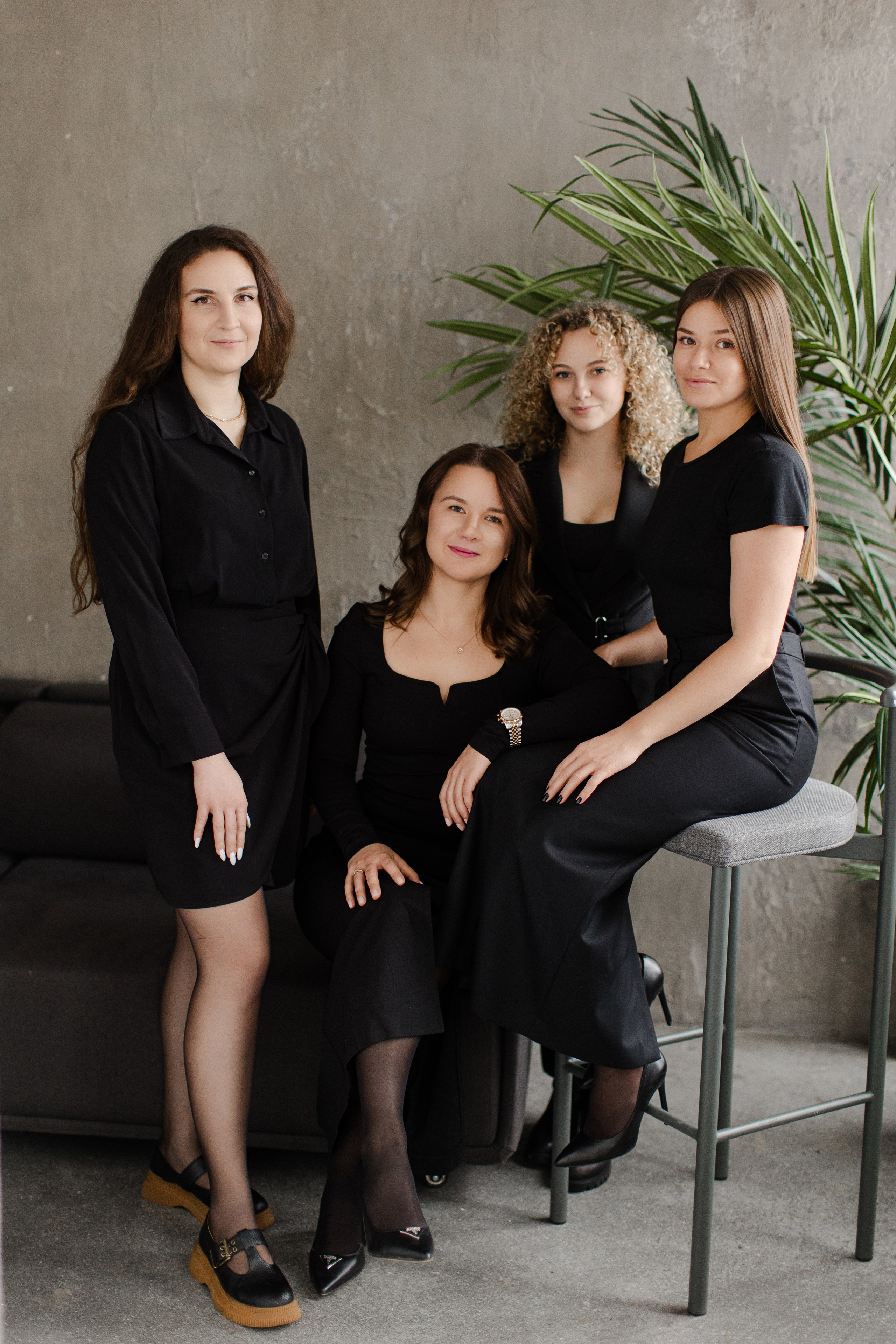 Мария с коллегами. Семейный и детский фотограф в Москве Кузьмина Мария