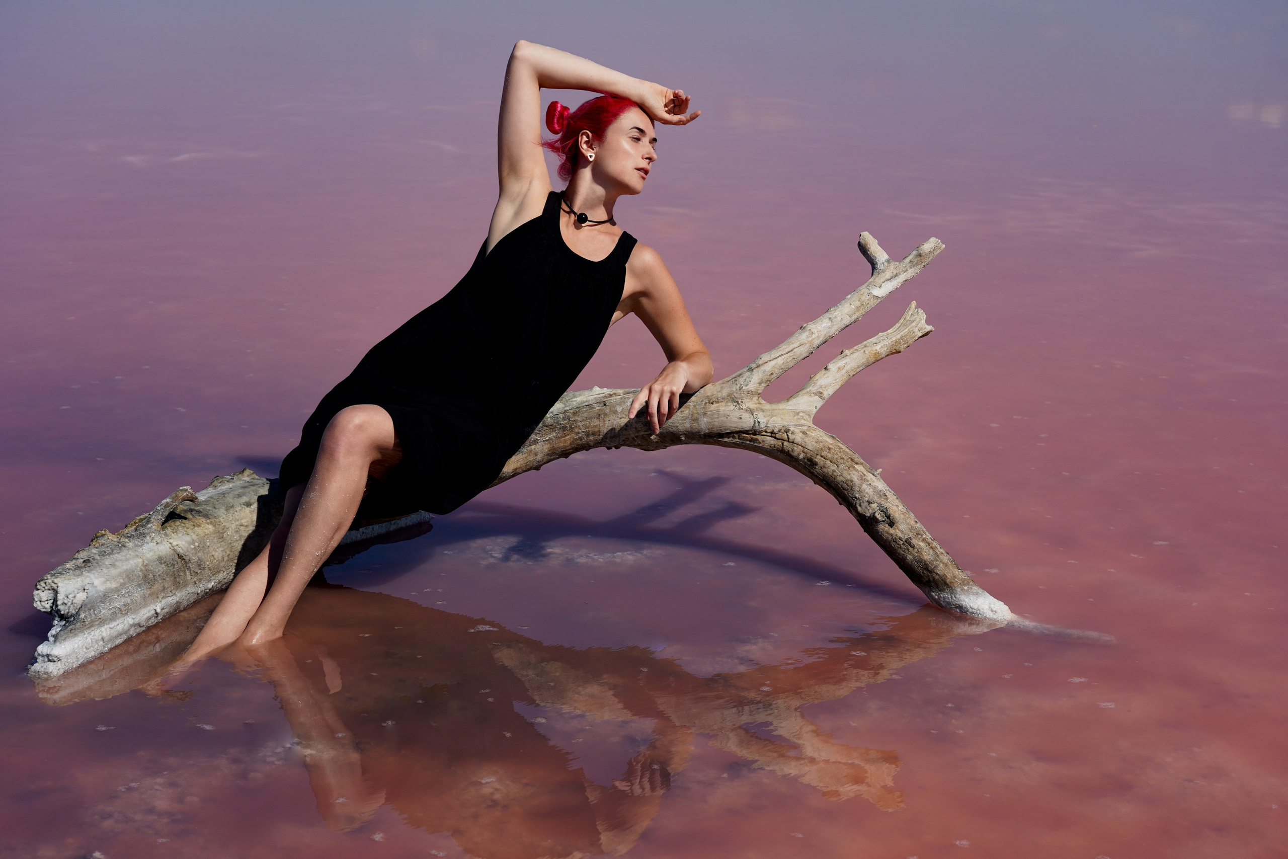 Розовая соль. AI художник и фотограф Ольга Косина