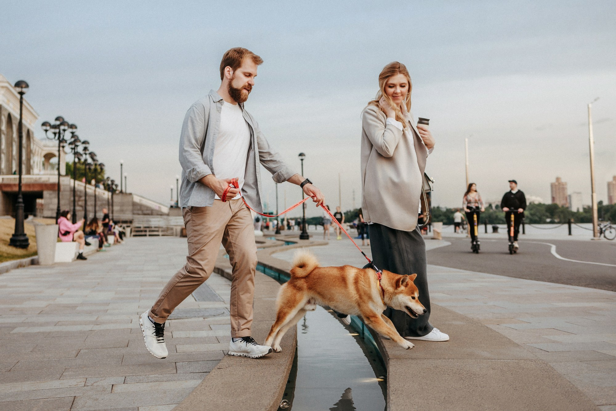 Аня, Влад и Ики. Фотограф-анималист Елена Радченко, Москва
