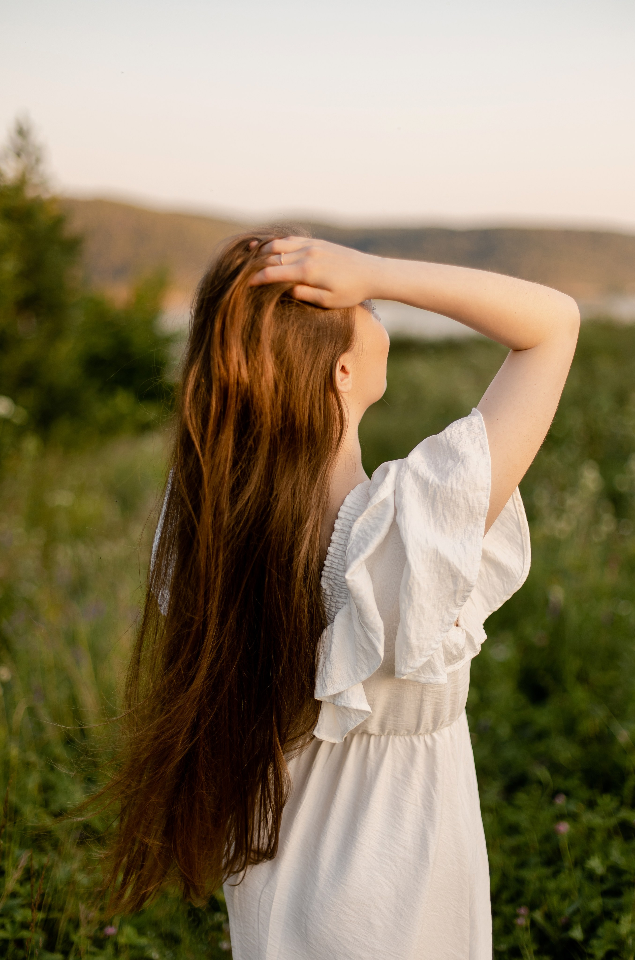 Анастасия, съёмка на закате. Свадебный и портретный фотограф в Миассе Филиппенко Дарья
