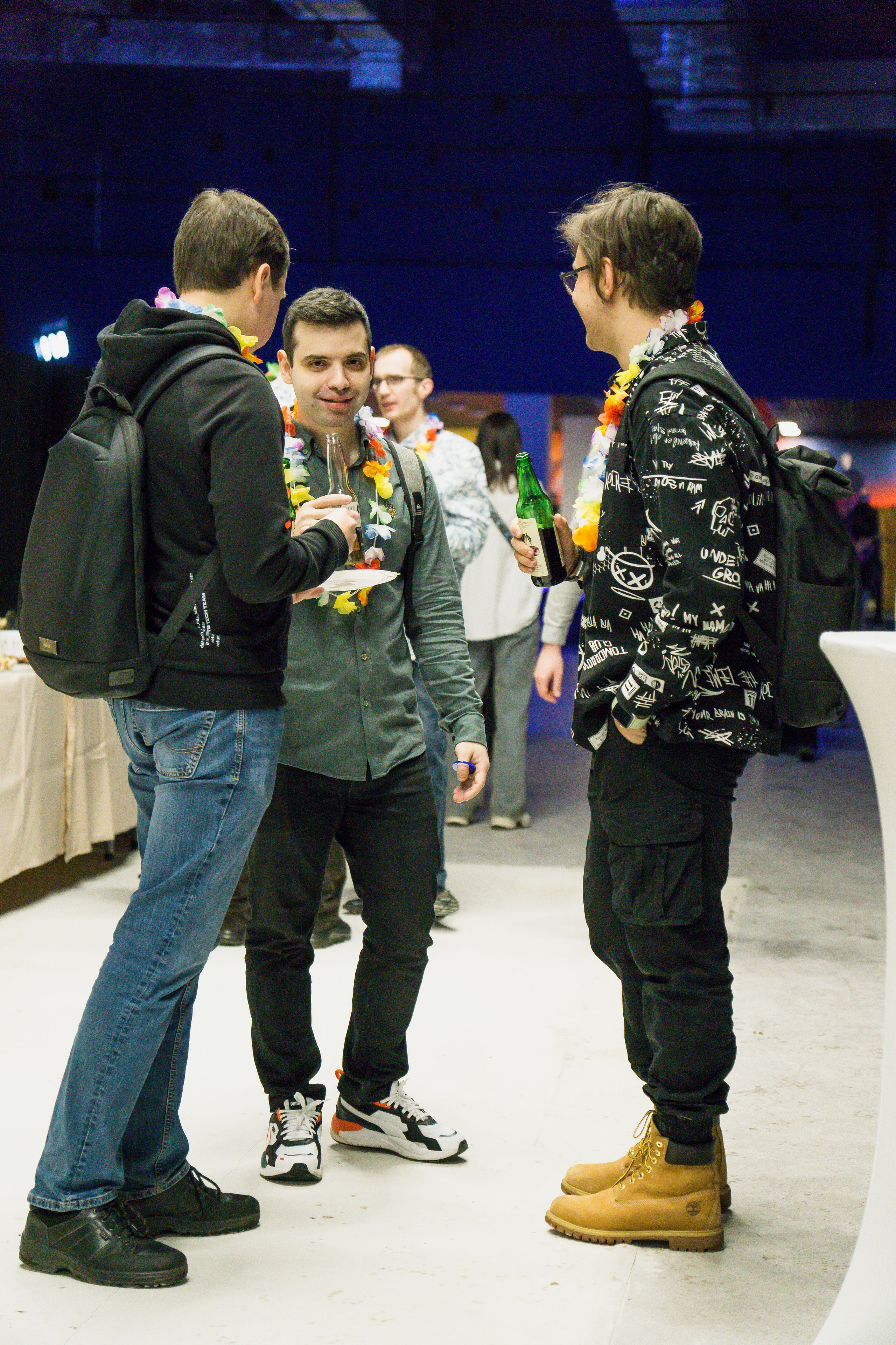 МТС корпоратив Гавайская вечеринка. Фотограф