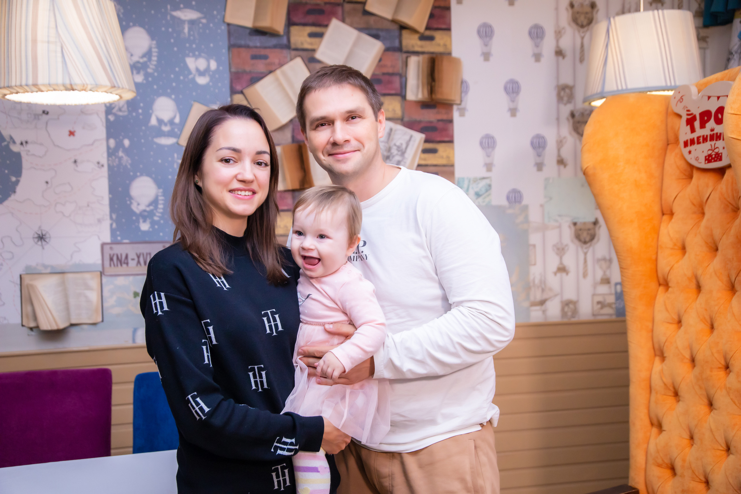 Фотосессия детского дня рождения в кафе АндерСон. Профессиональная фото и видеосъемка. Москва